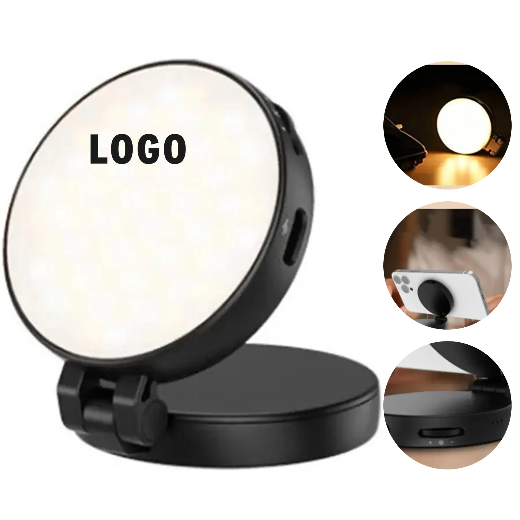Magnetic Smartphone Selfie Ring Light LED Portable 2