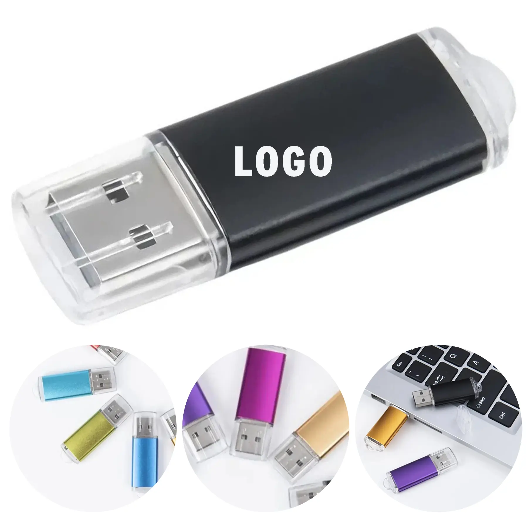 Custom Logo USB Flash Drive Promotional Giveaway 2