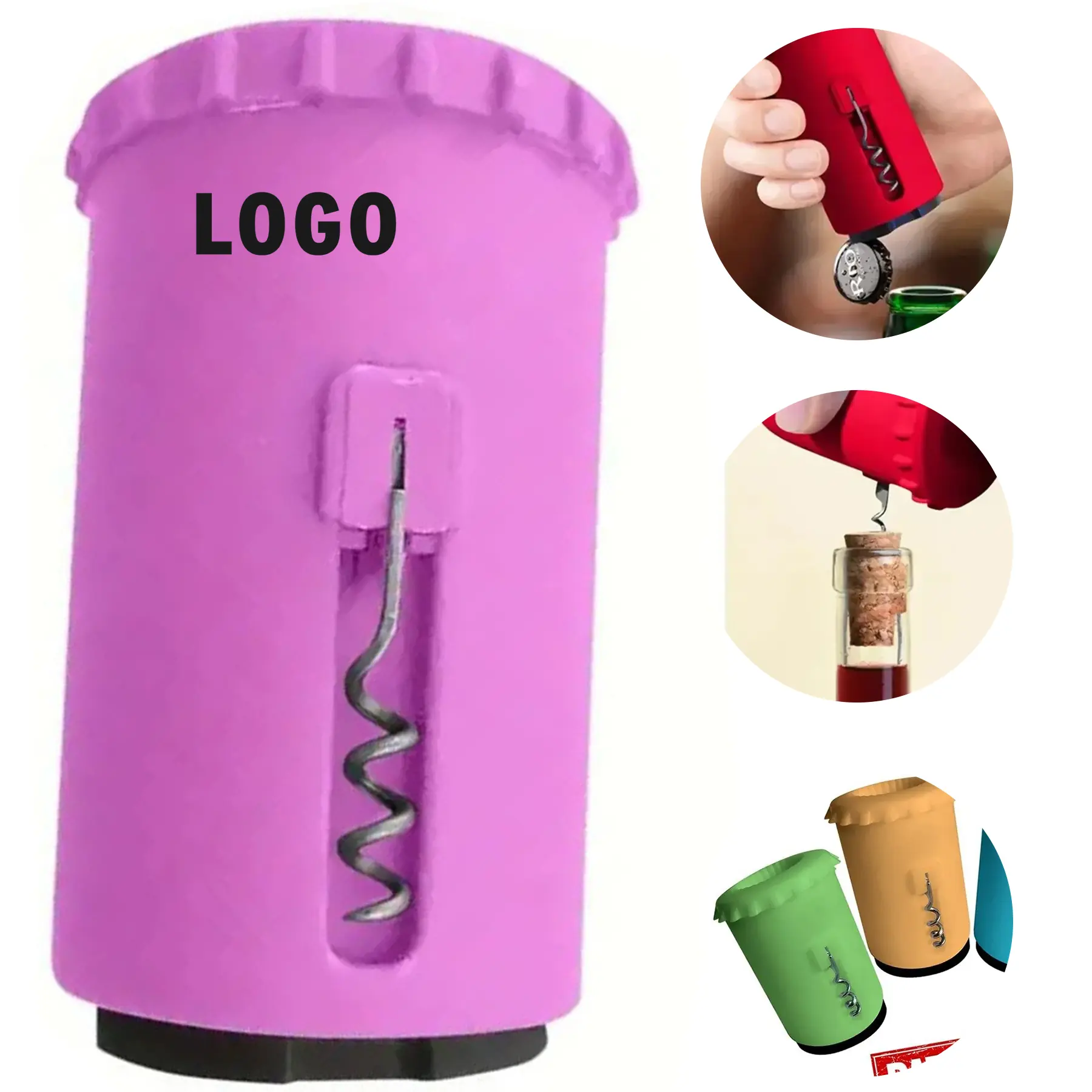 Magnetic Bottle Opener Cap Catcher Multiuse Wine Beer 2