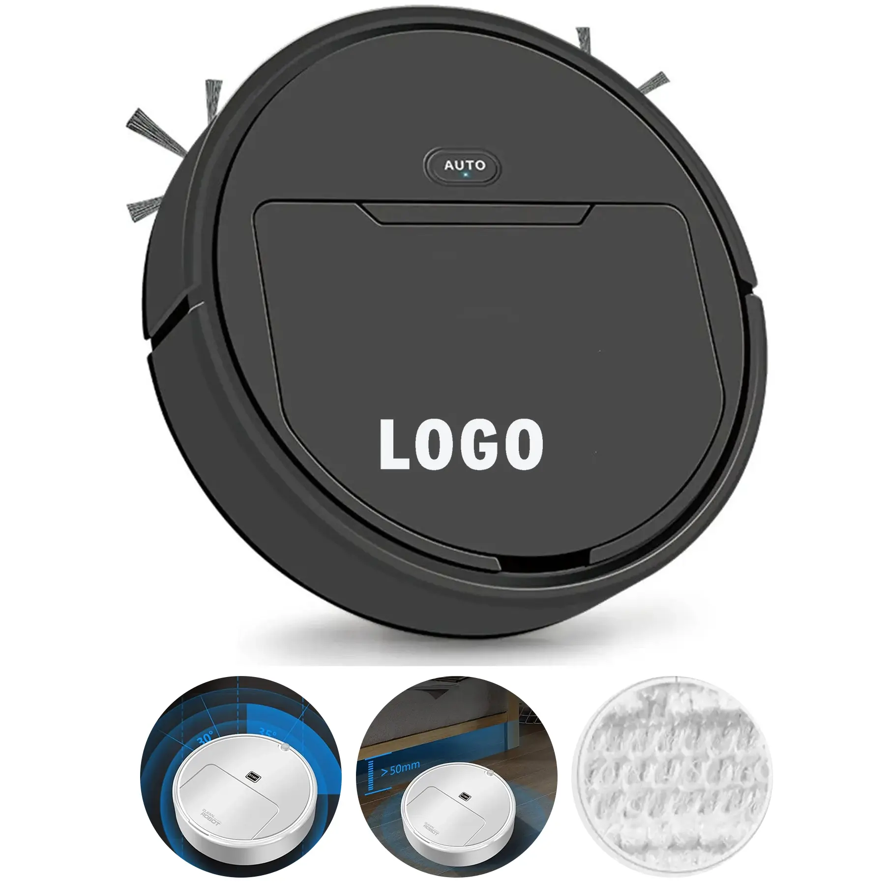 Smart Robotic Vacuum Cleaner Sweeping Mopping 2