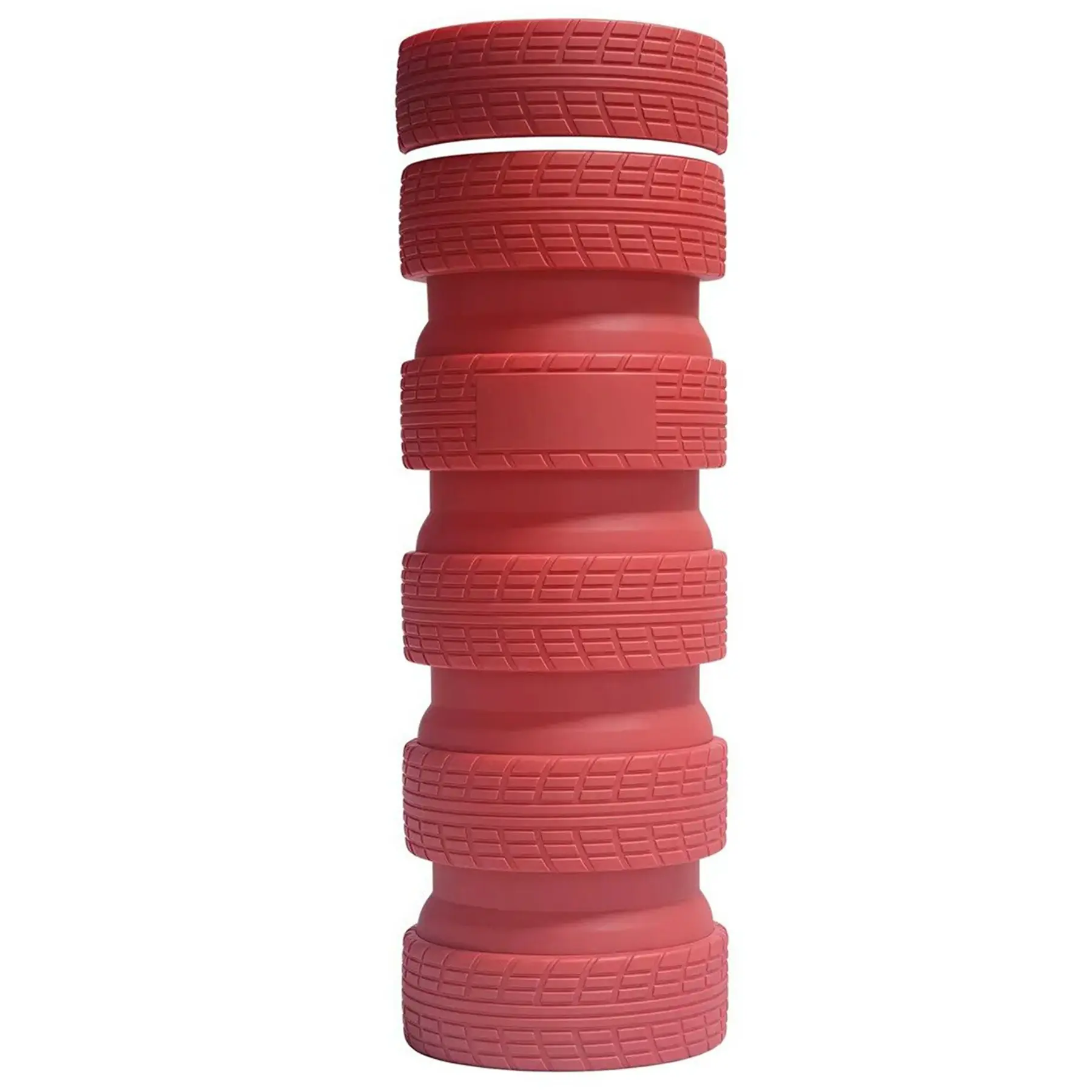 Foldable Silicone Tire Shaped Sport Water Bottle 25oz