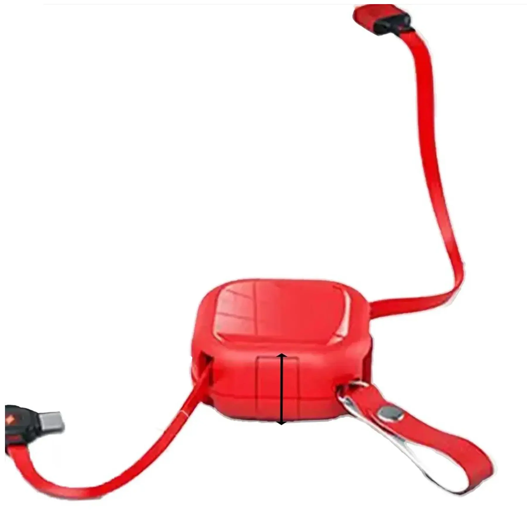 Three Port Retractable USB Charging Cable