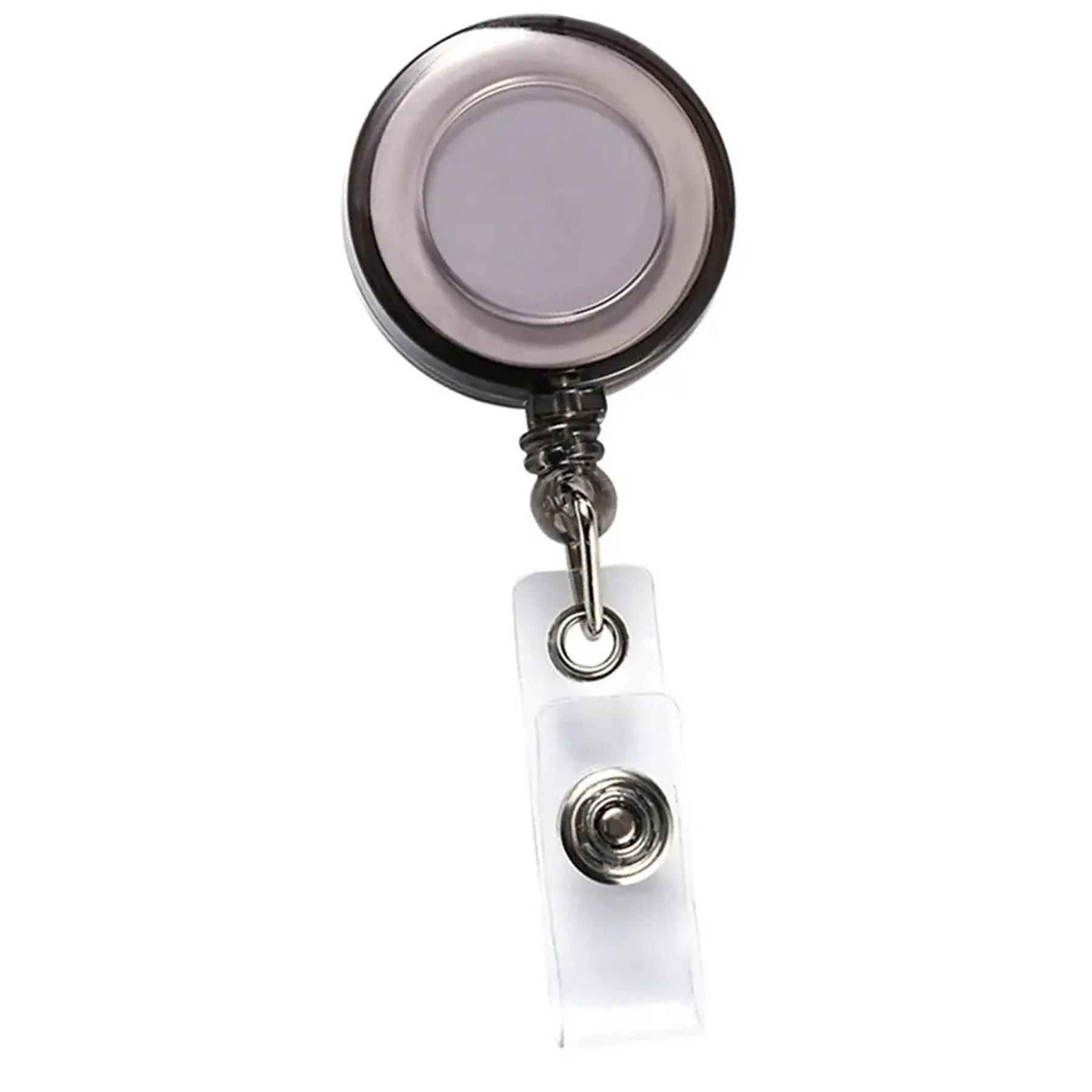 Transparent Retractable Badge Reel Back Clip