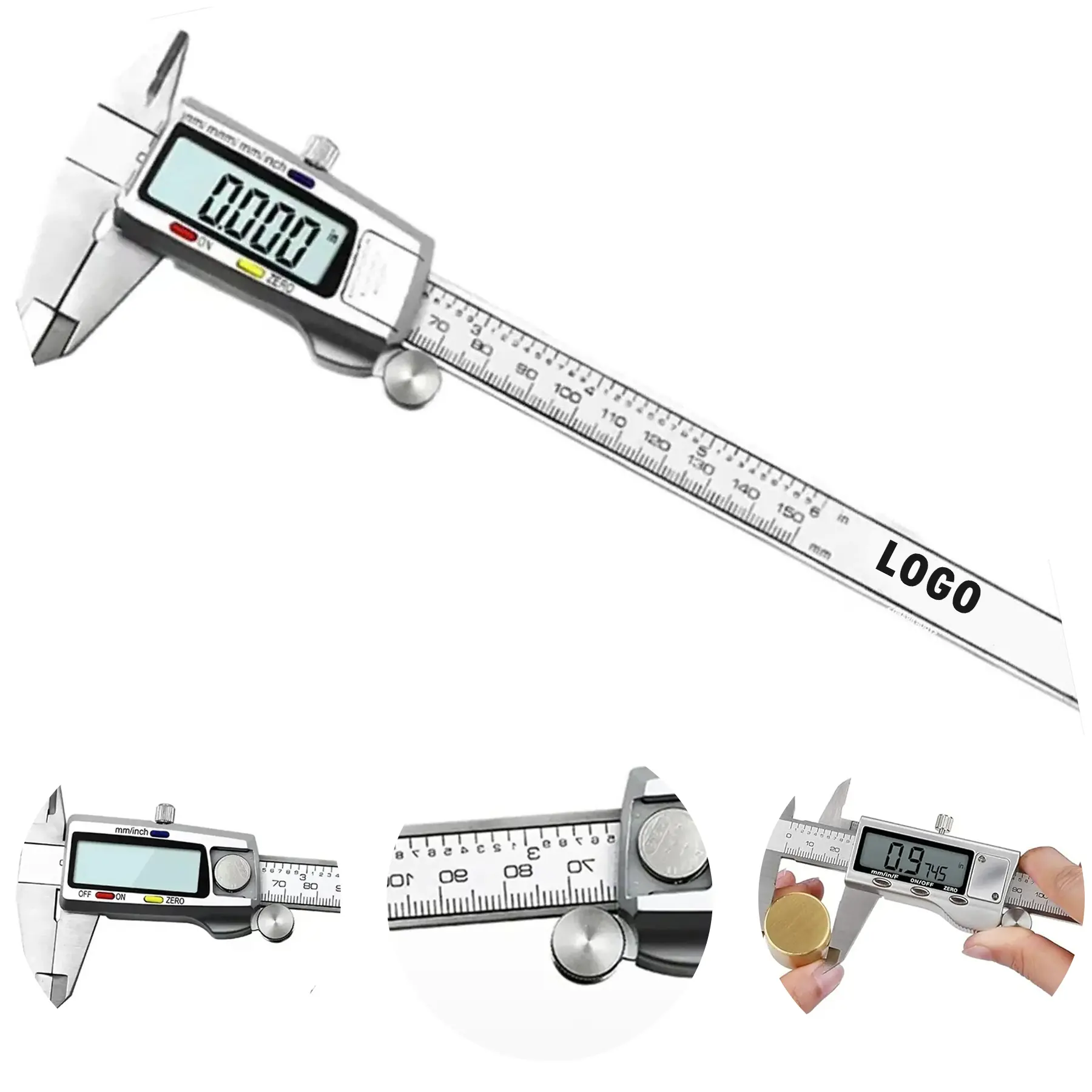 Stainless Steel Electronic Digital Caliper Precision Tool 2