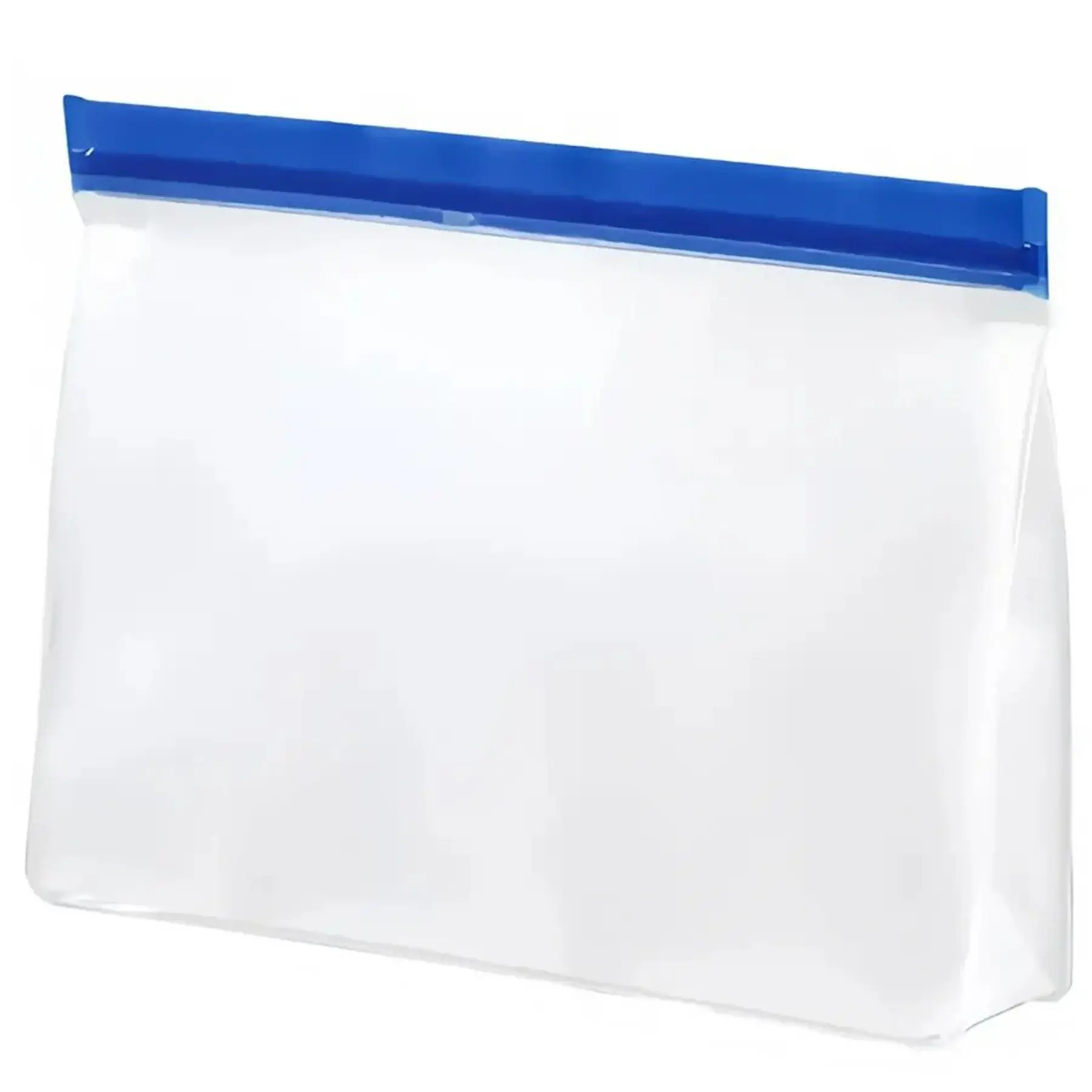 BPA Free Leakproof Reusable Silicone Standing Freezer Bags Food Storage