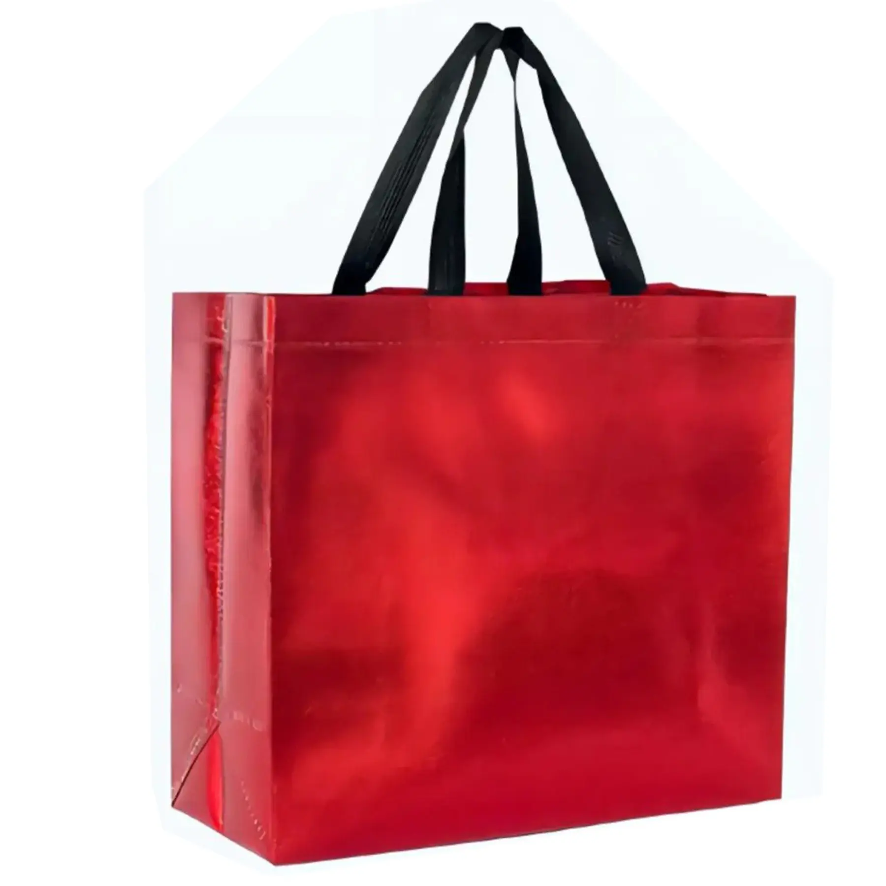 Laser Gloss Nonwoven Reusable Gift Bag Party Favor
