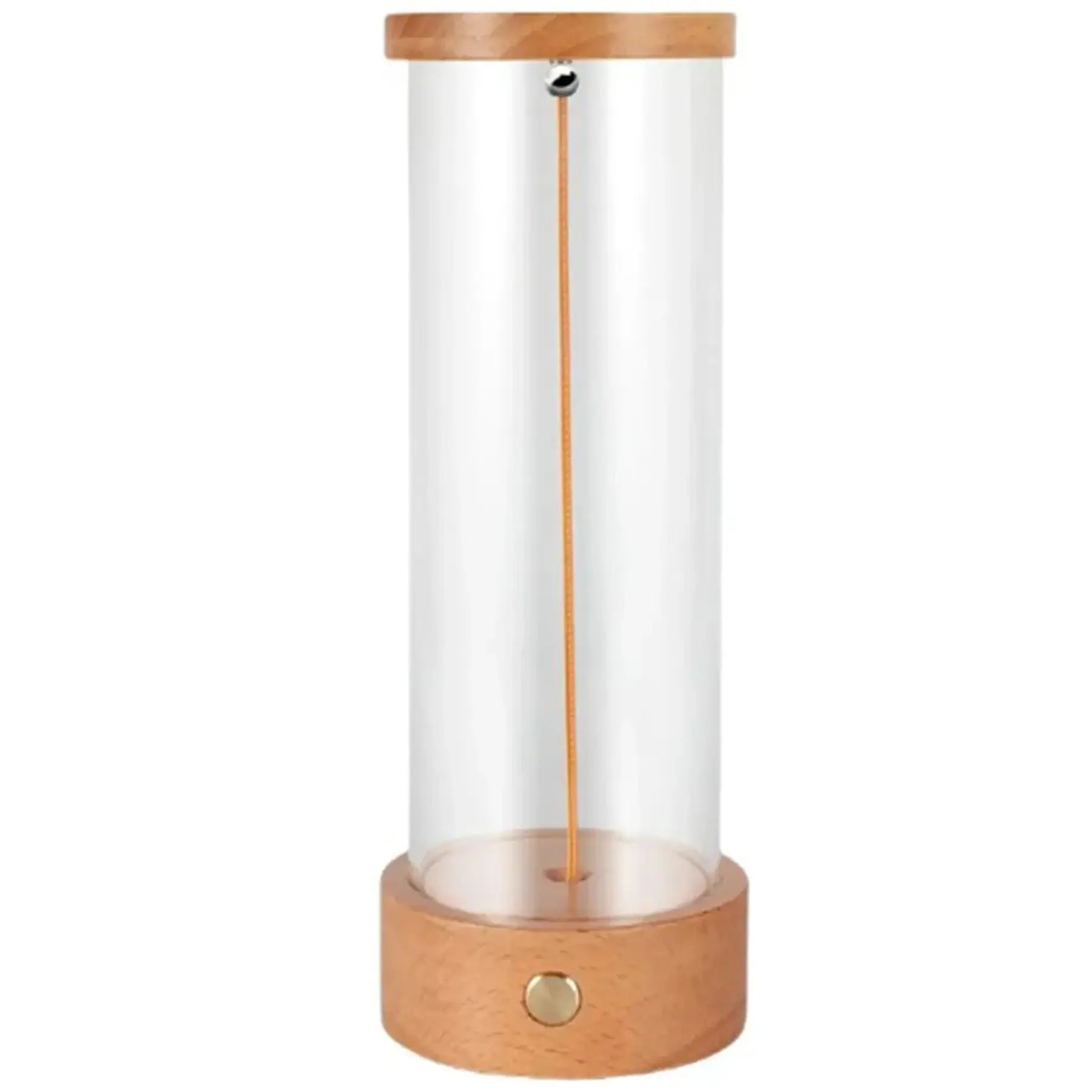 Portable Rechargeable Magnetic LED Lamp with Touch Control - Warm Light Modes for Bedroom Camping