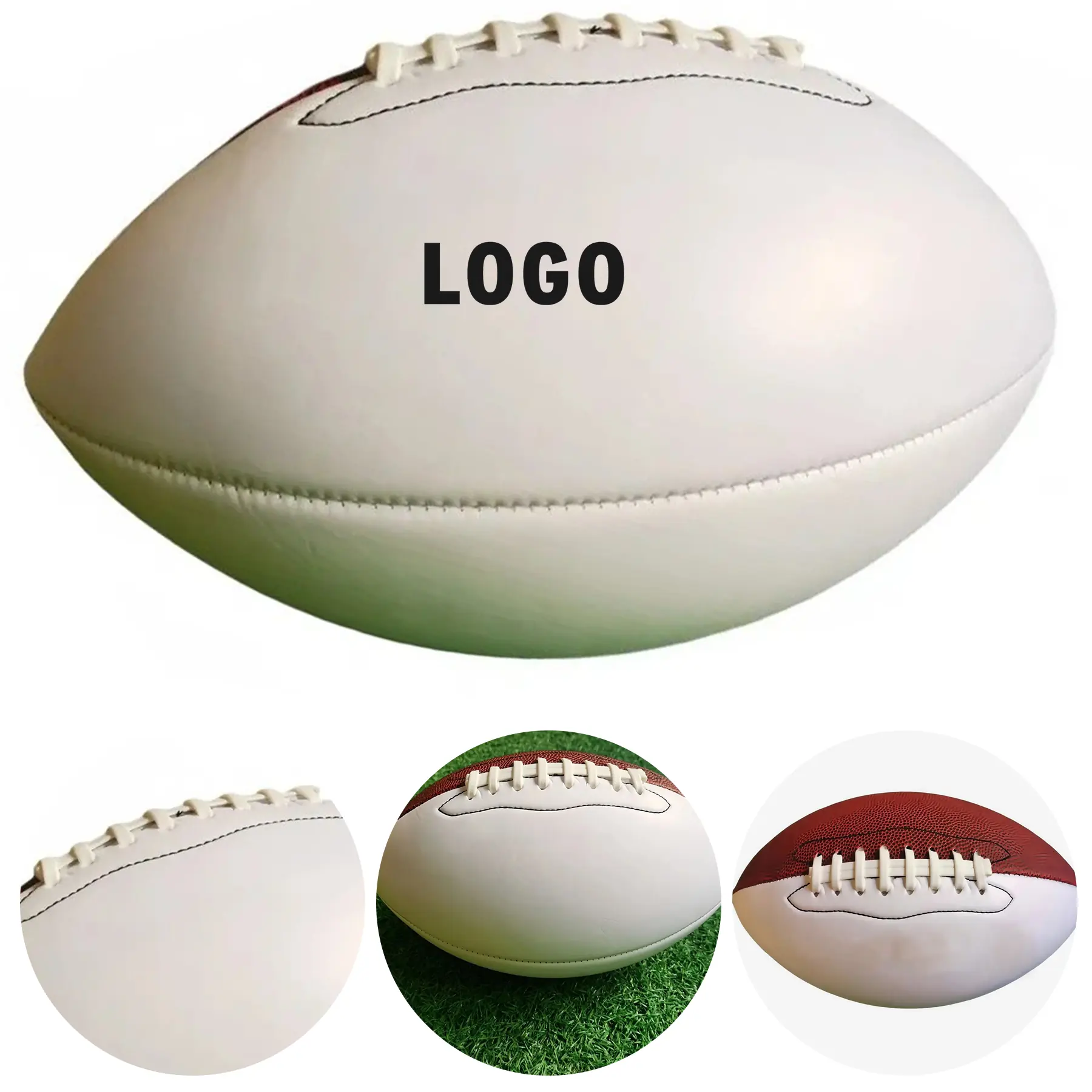 Premium Synthetic Leather Practice Football Size 9 2