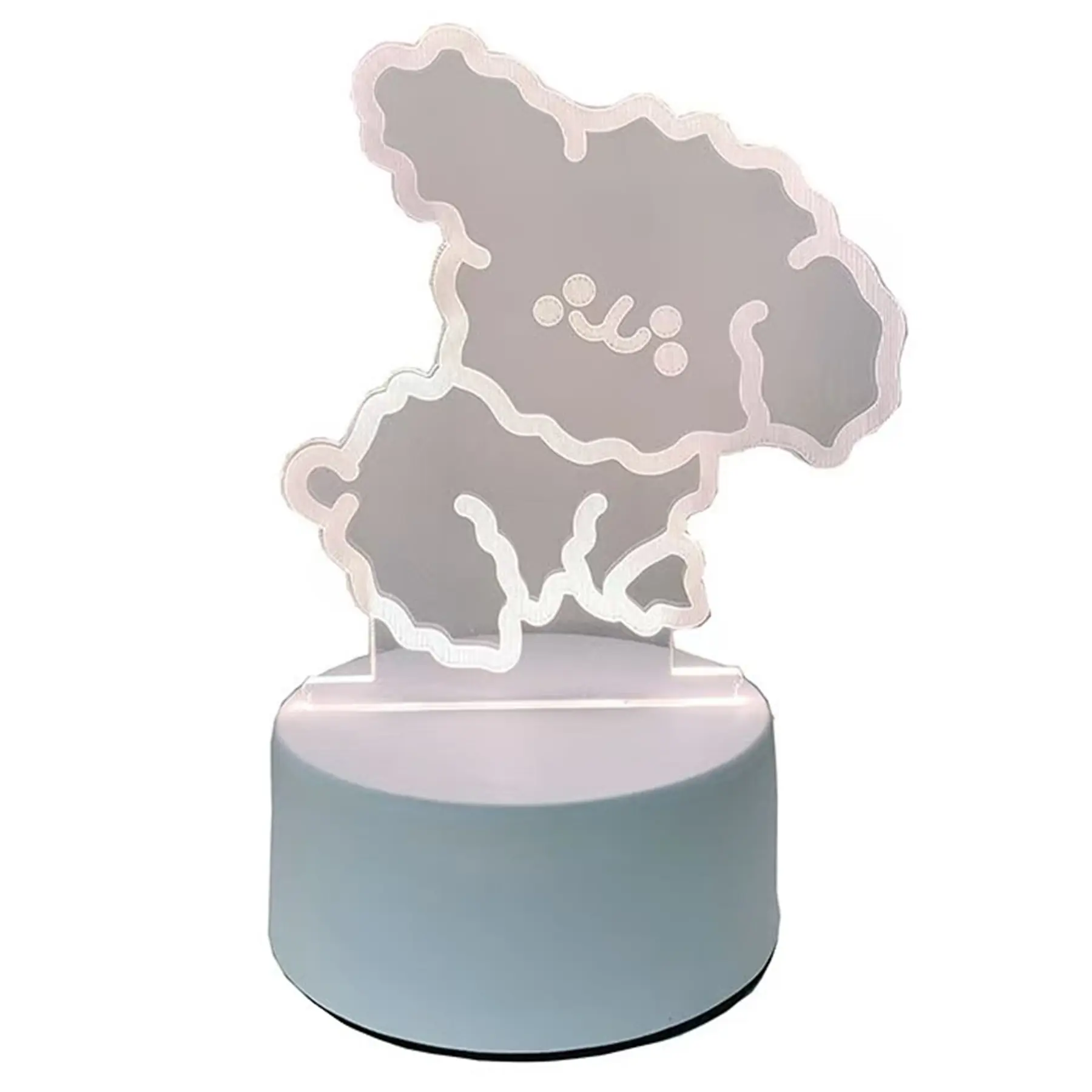 Personalized 3D Illusion LED Night Light with Logo Customizable