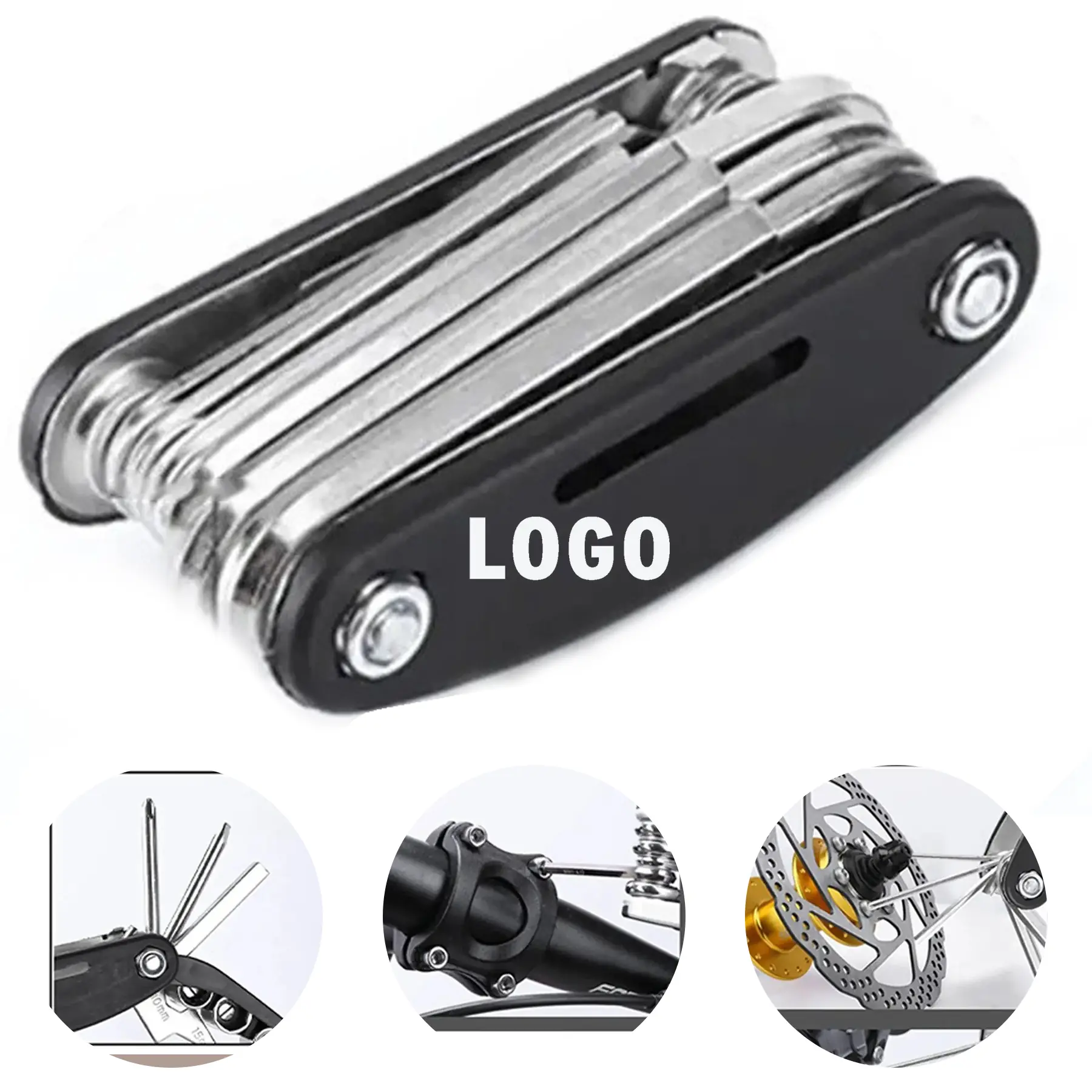 Compact Bike Repair Kit Multifunctional Tool Set 2