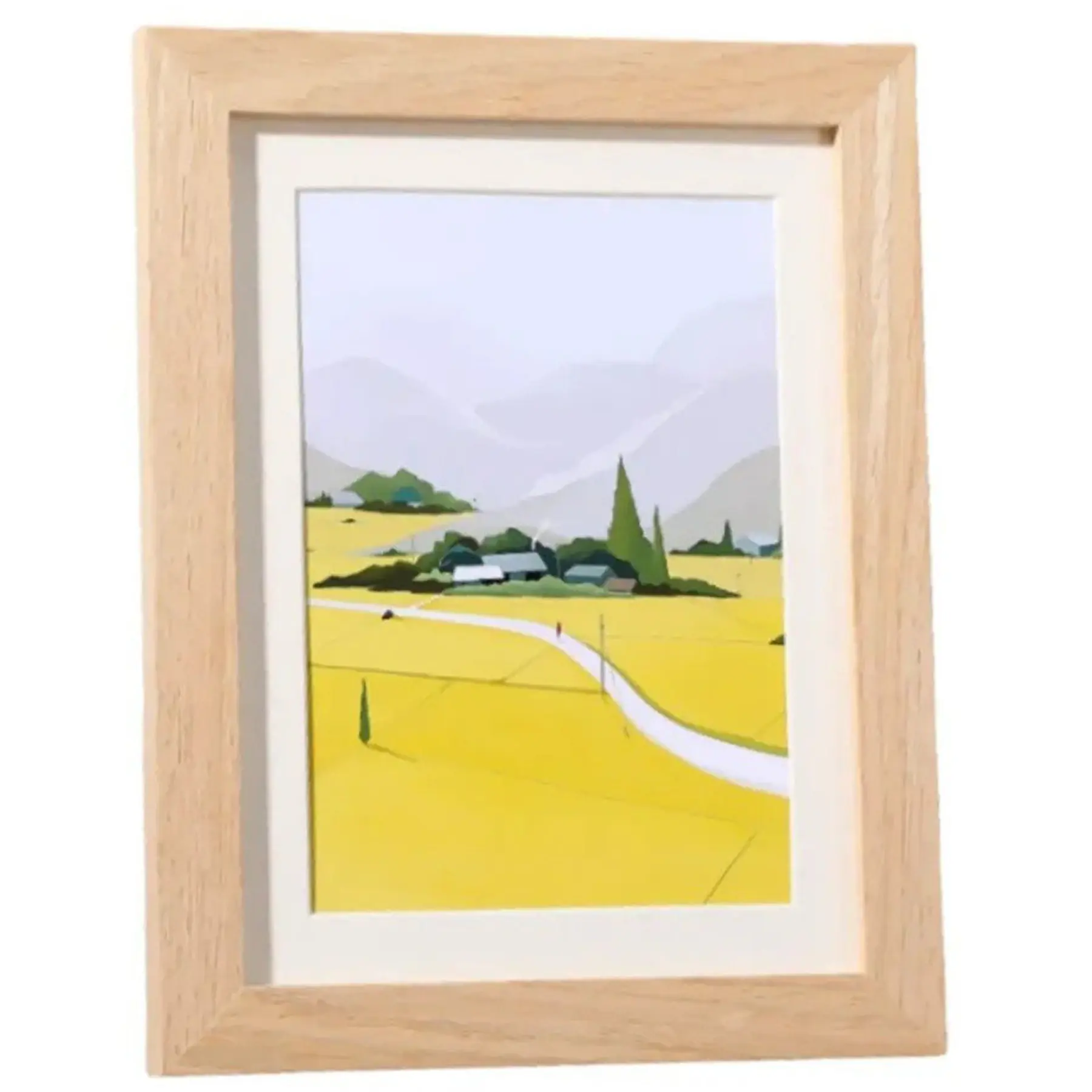 Elegant Solid Wood Picture Frame Custom Logo