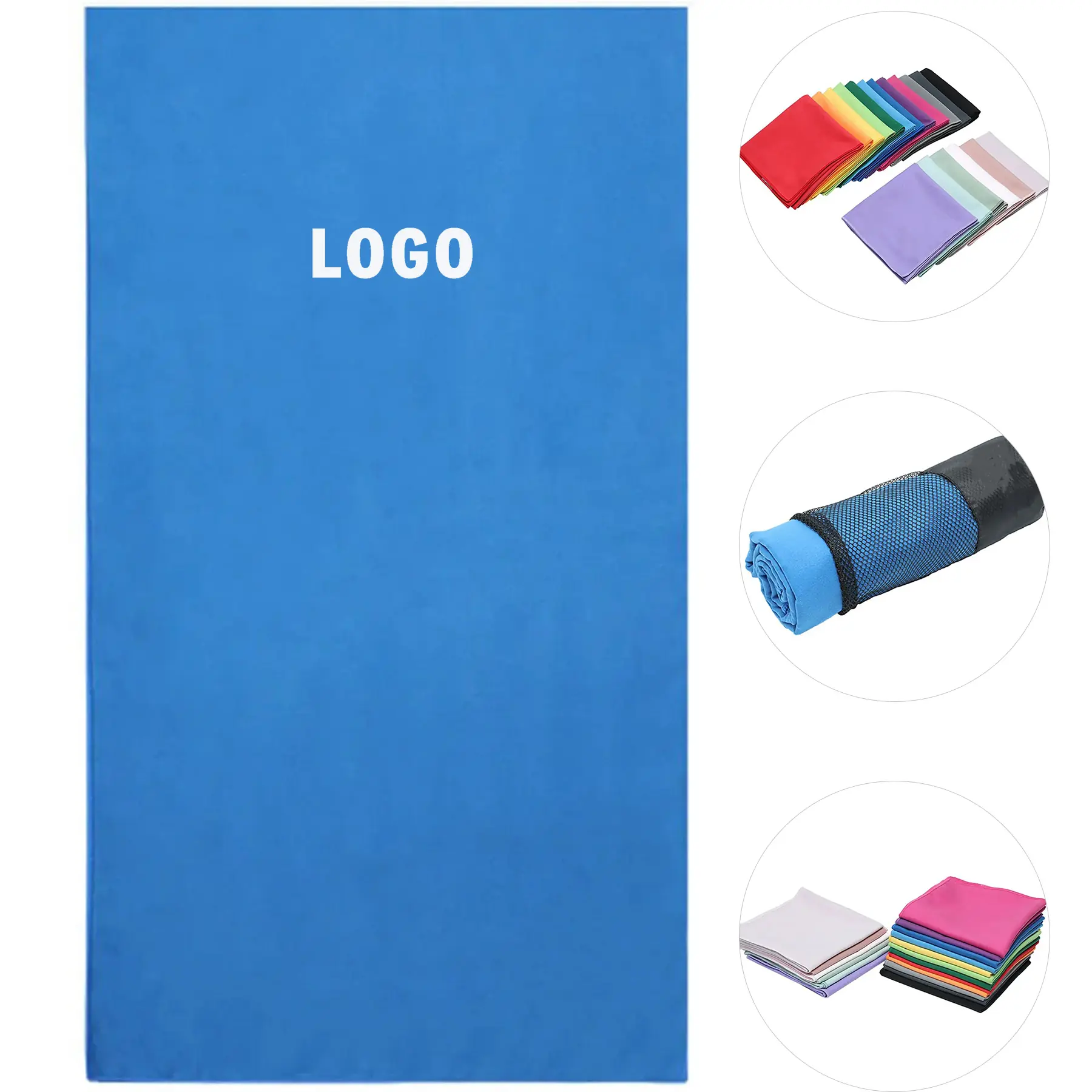Premium Microfiber Towel Ultra Absorbent Fast Drying Portable 2