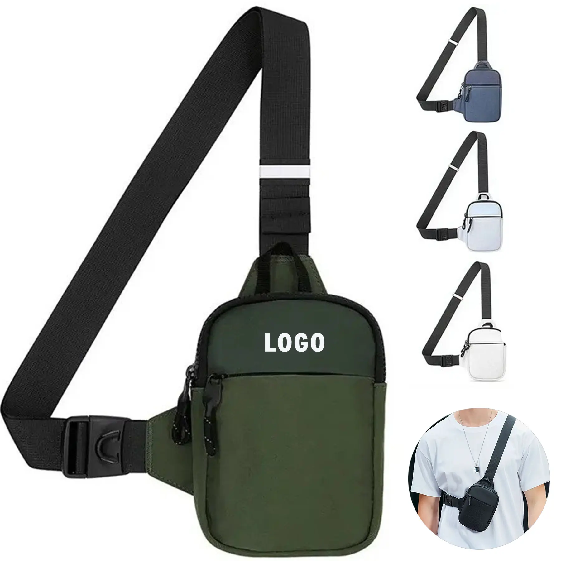 Trendy Convertible Sling Bag Durable Travel Accessory 2