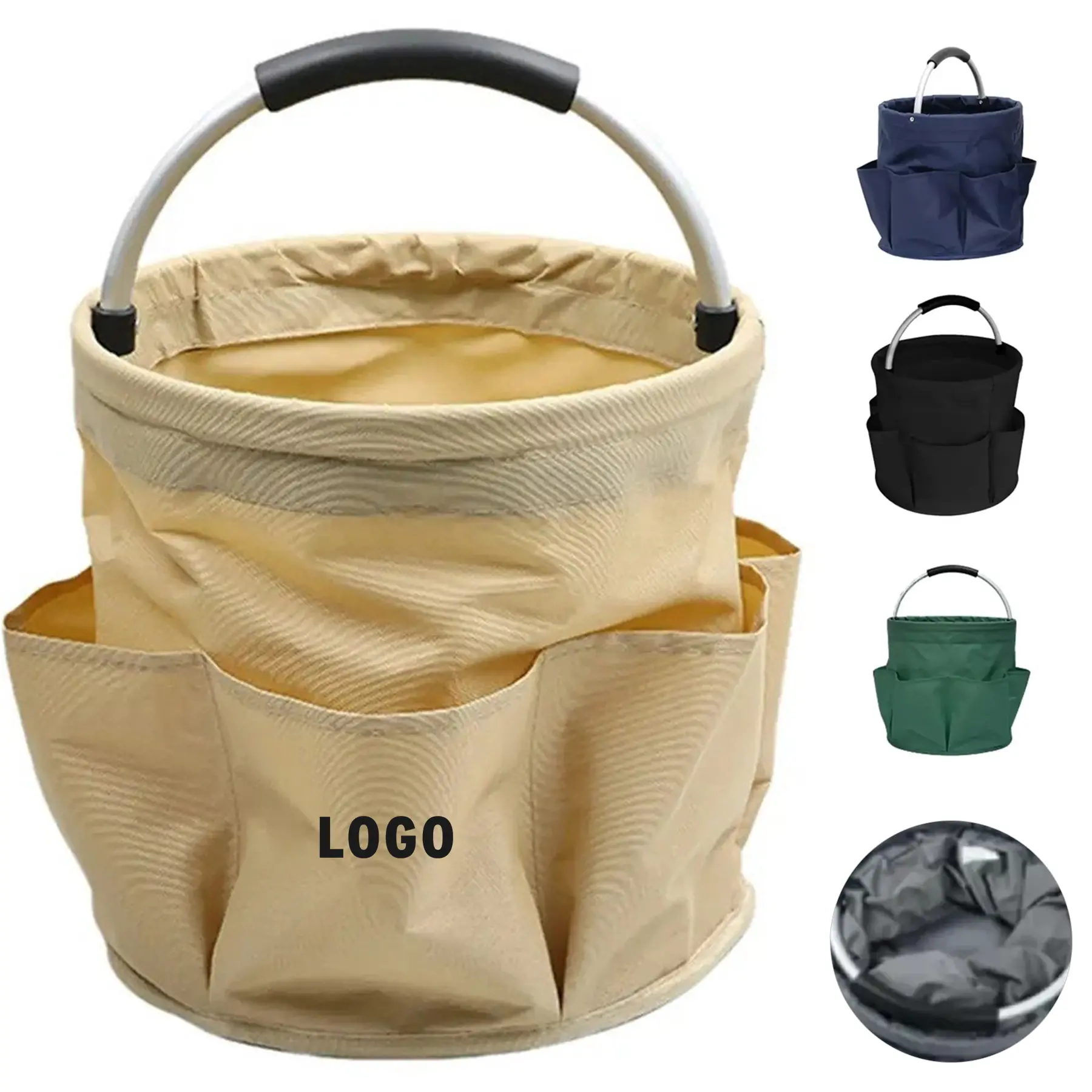 Collapsible Heavy Duty Utility Bucket Tote 2