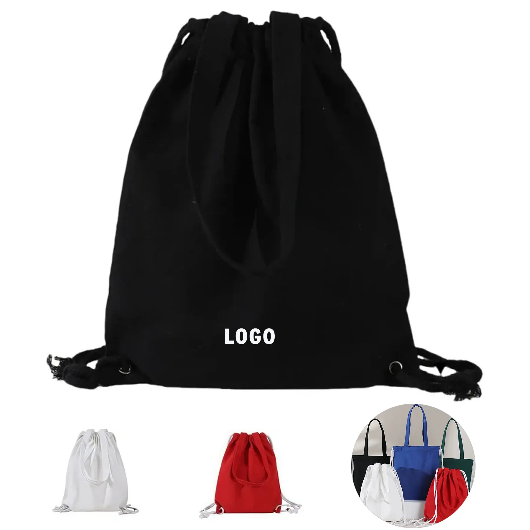 Versatile Drawstring Gym Sack Two Handle Design 2