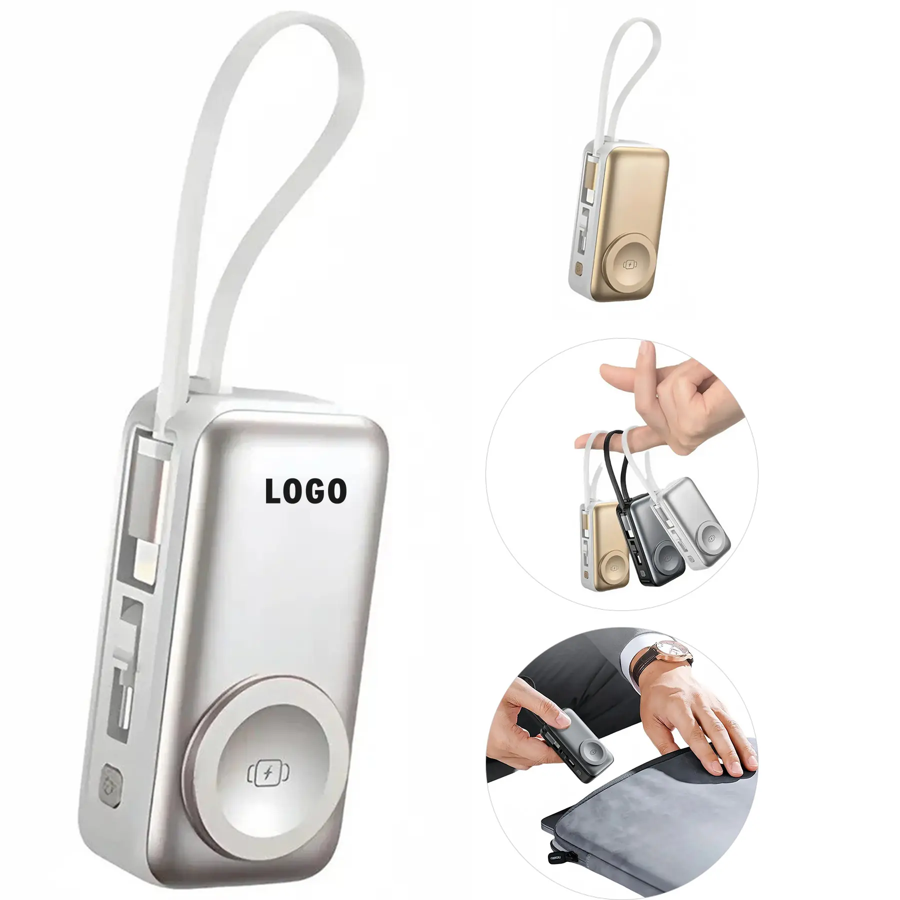 3in1 Wireless Magnetic Power Bank Stand Charger 2