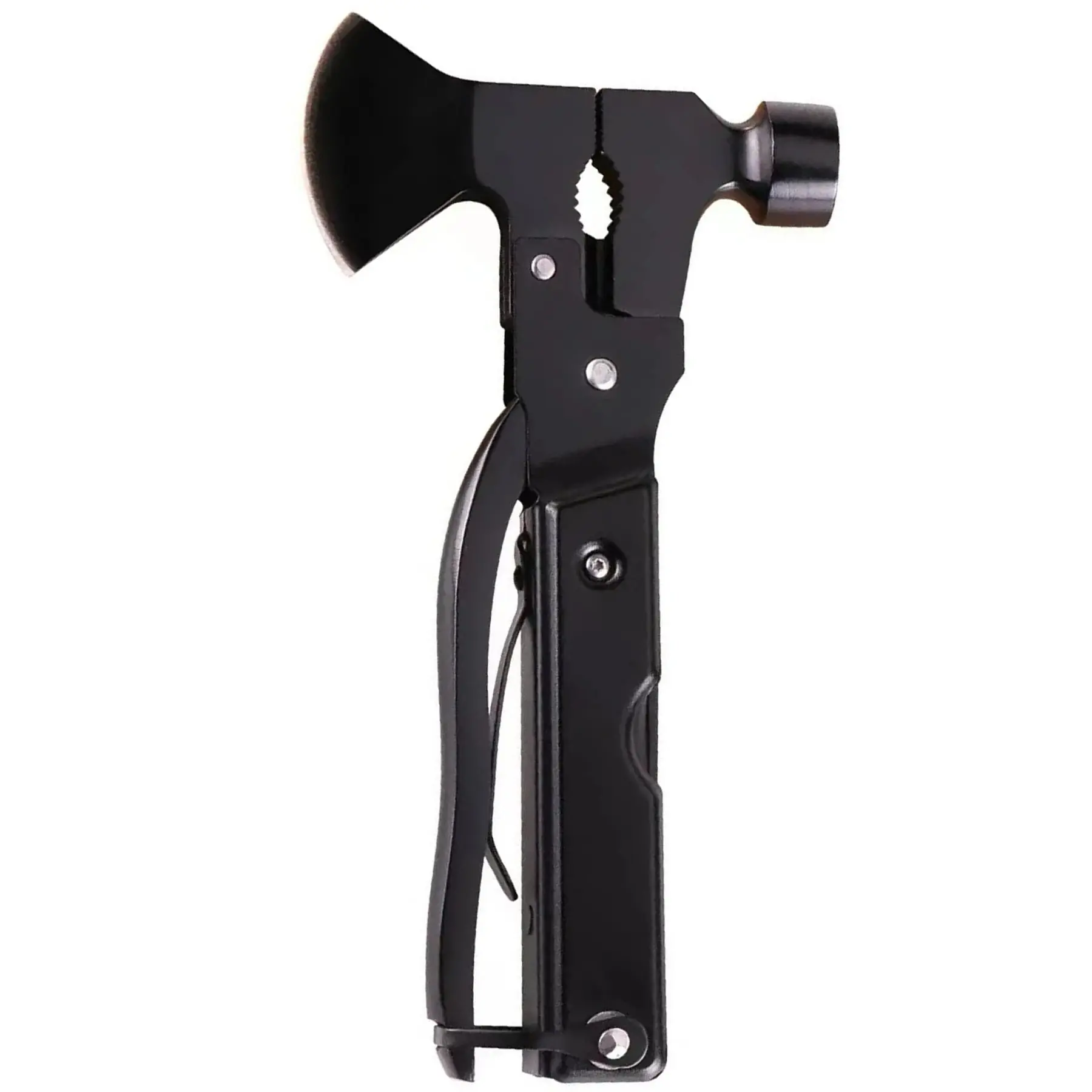16 Function Outdoor Portable Hatchet Multi Tool Survival Hammer