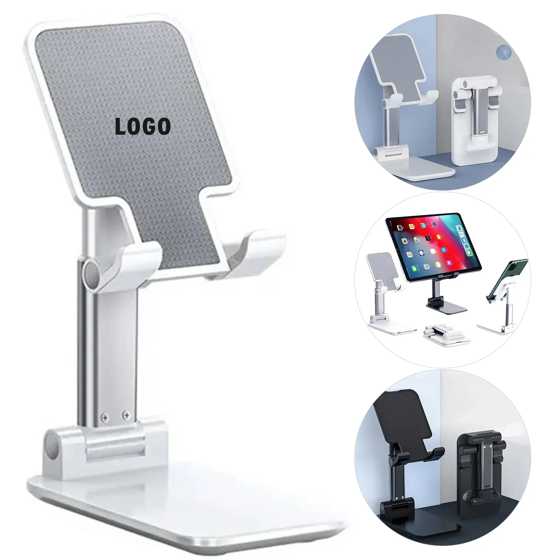 Portable Foldable Adjustable Desktop Phone Stand Holder 2