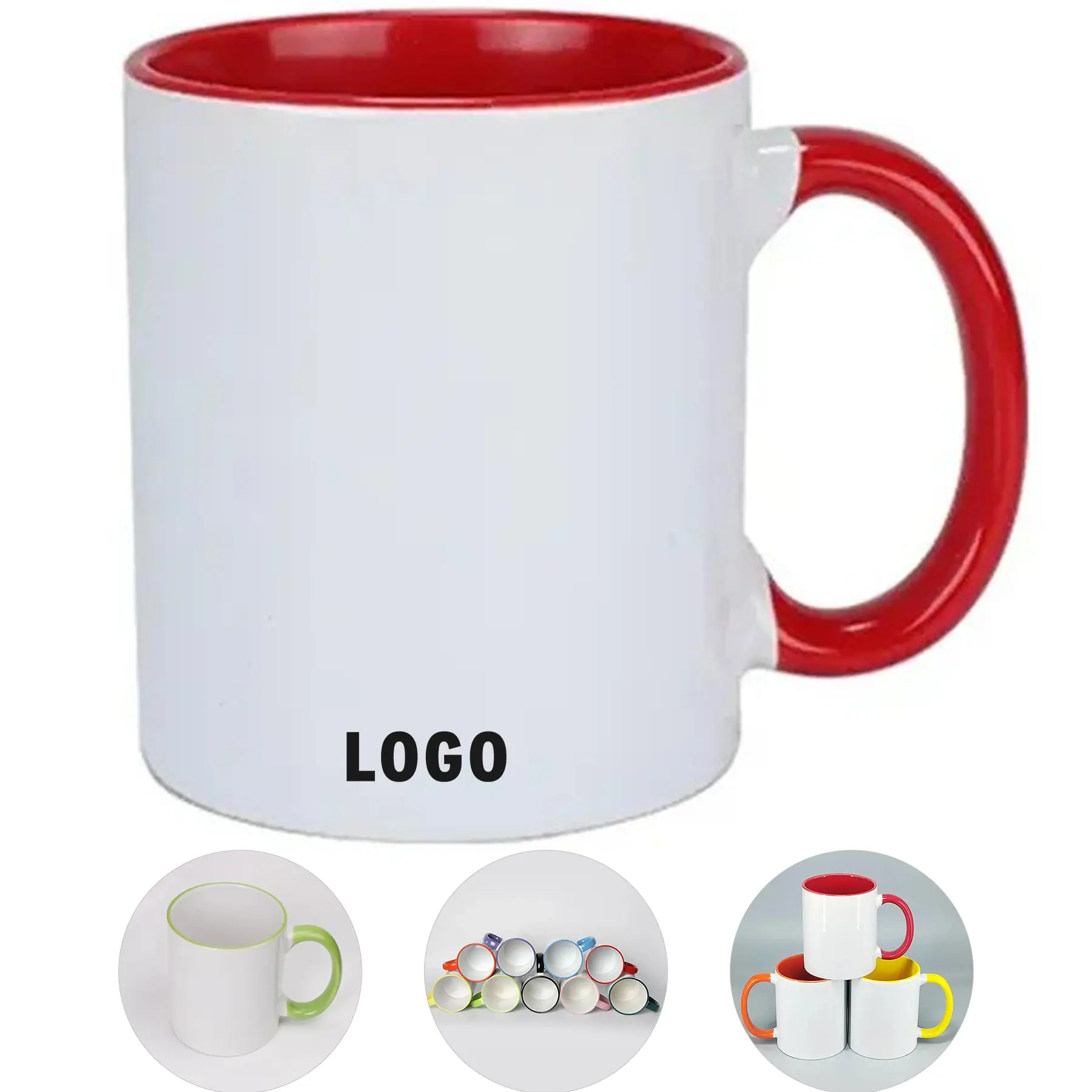 Personalized Ceramic Coffee Mug Custom Imprint Business Gift 2