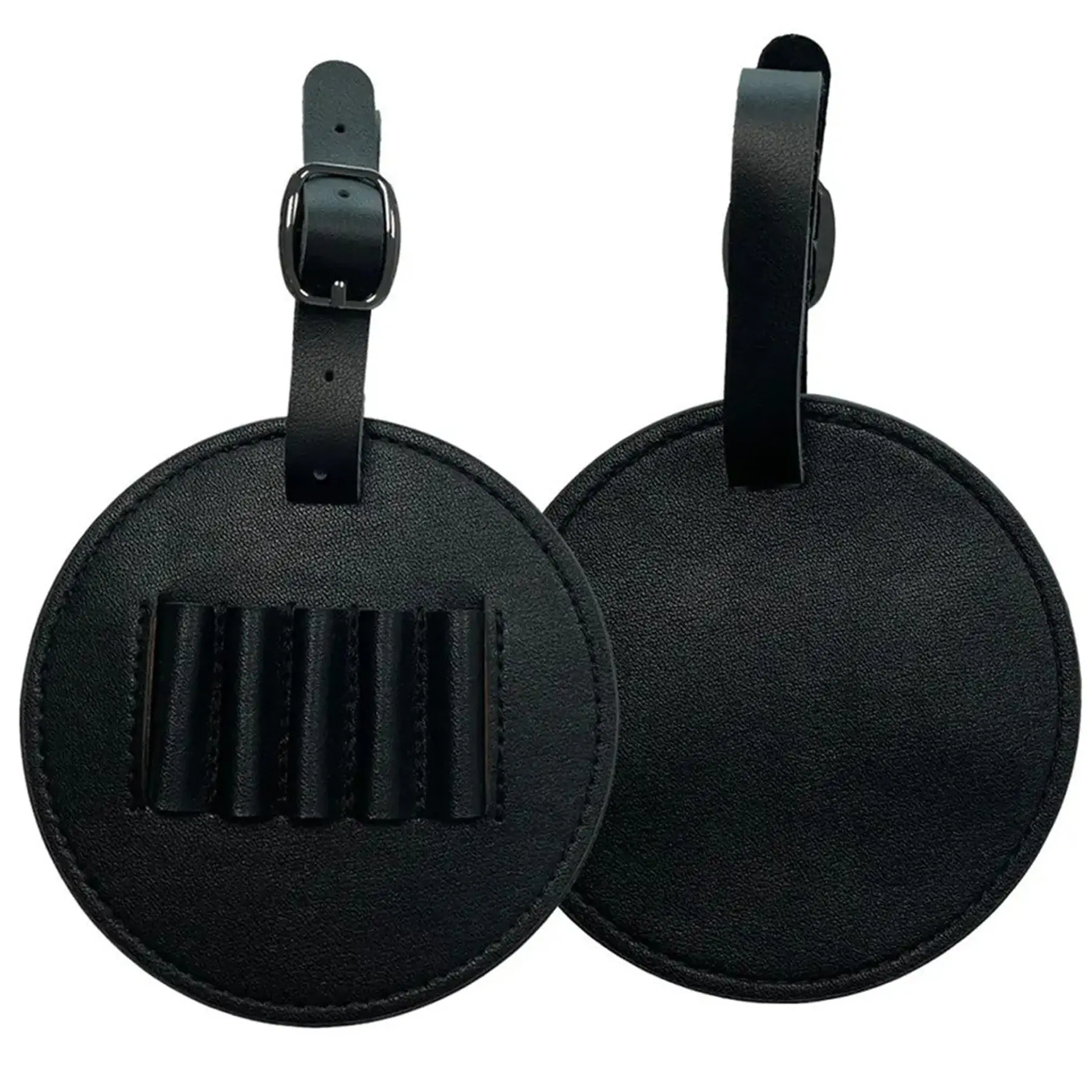 Golf Tees Organizer Pouch Leather Buckle Carry Case