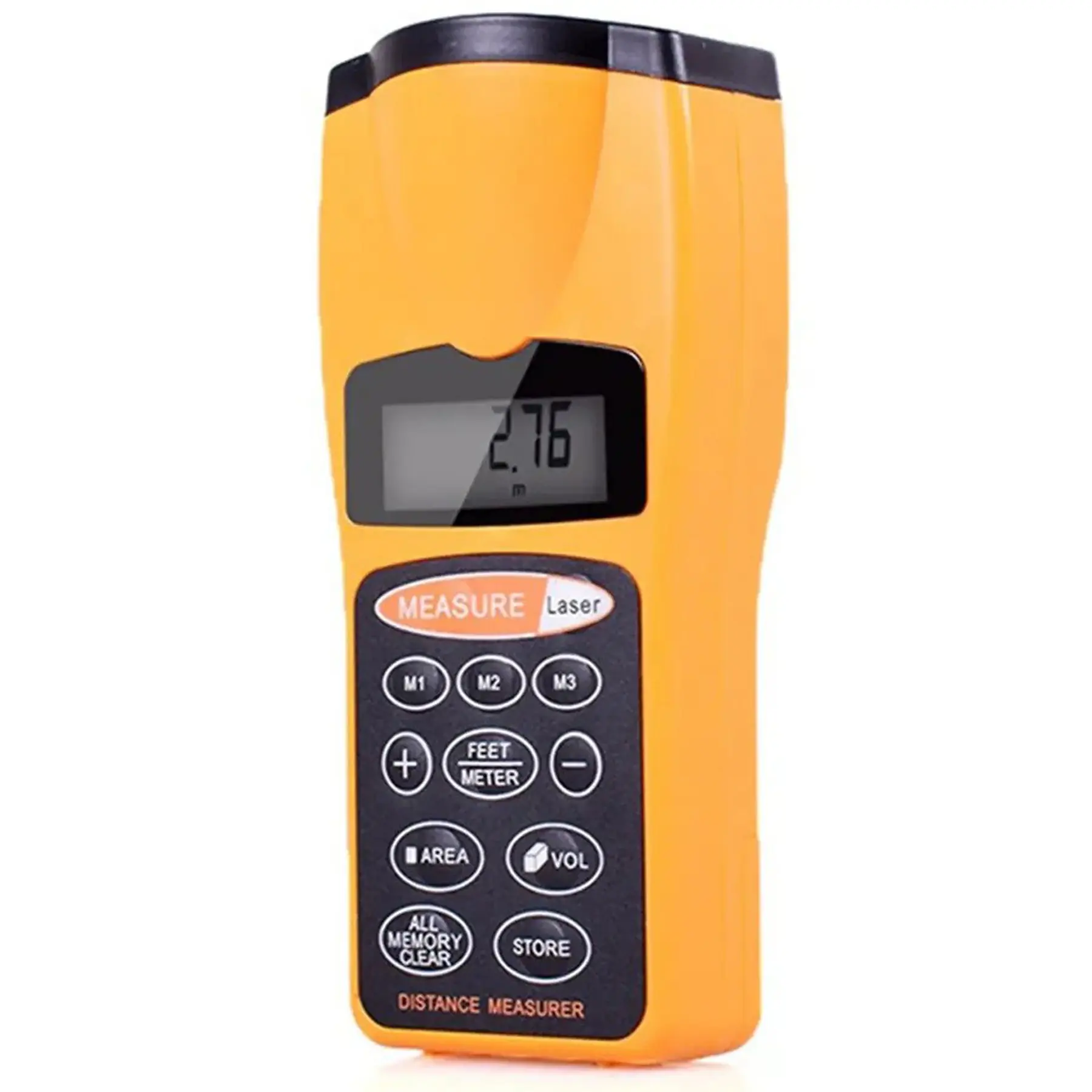 Compact Ultrasonic Laser Distance Measurer