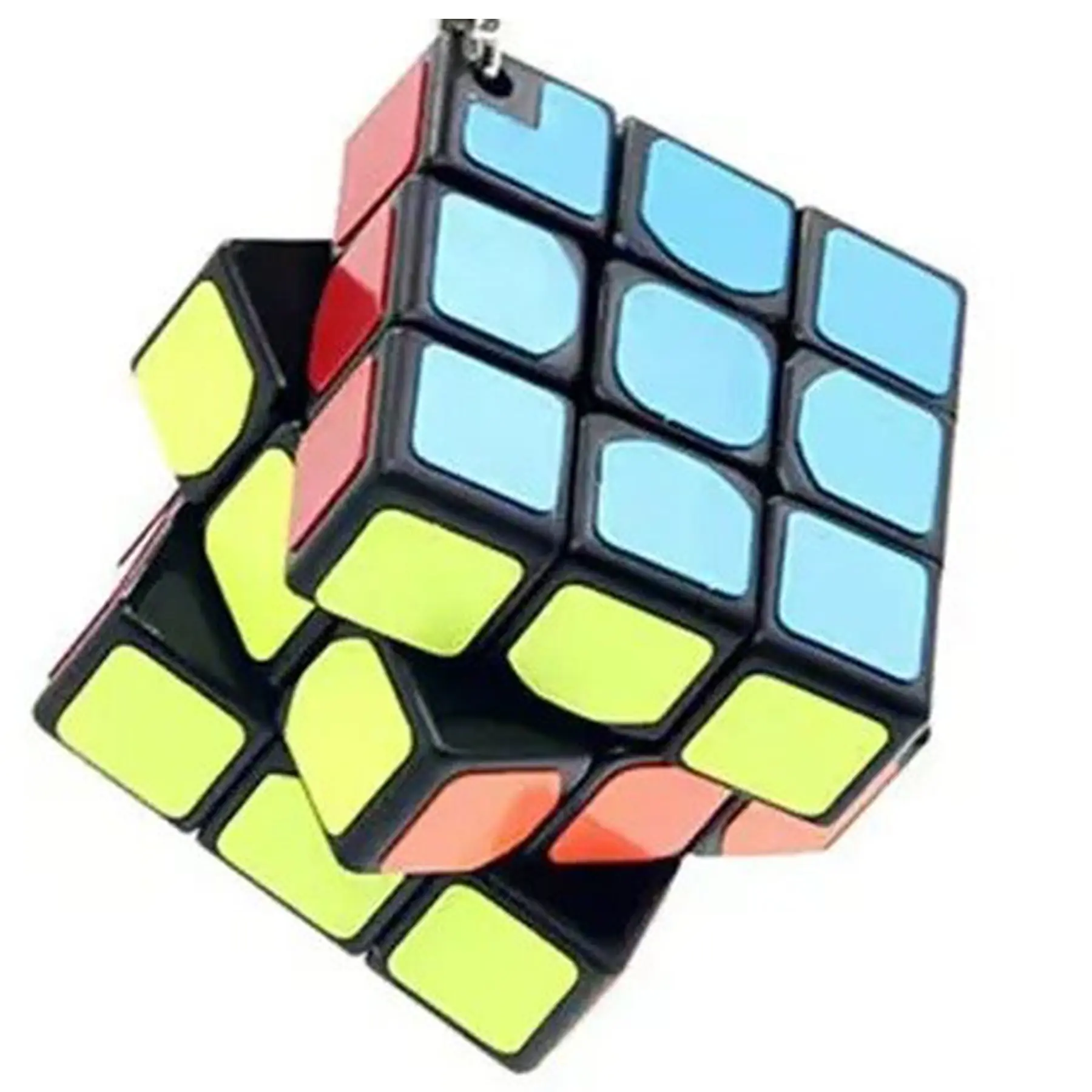 Fidget Cube Stress Reliever Keychain Custom Logo