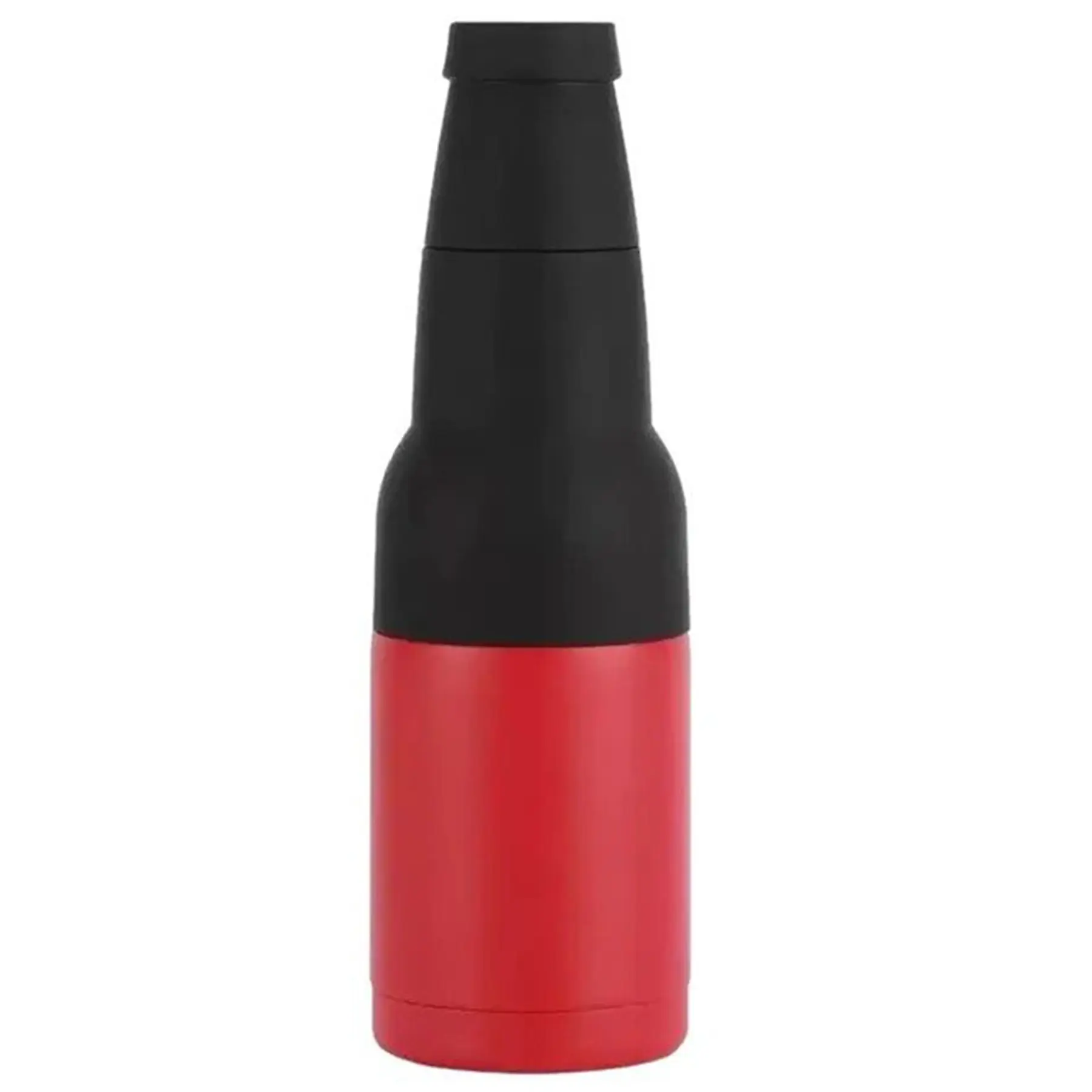 12oz Triple Function Stainless Steel Insulated Beverage Cooler Bottle Holder