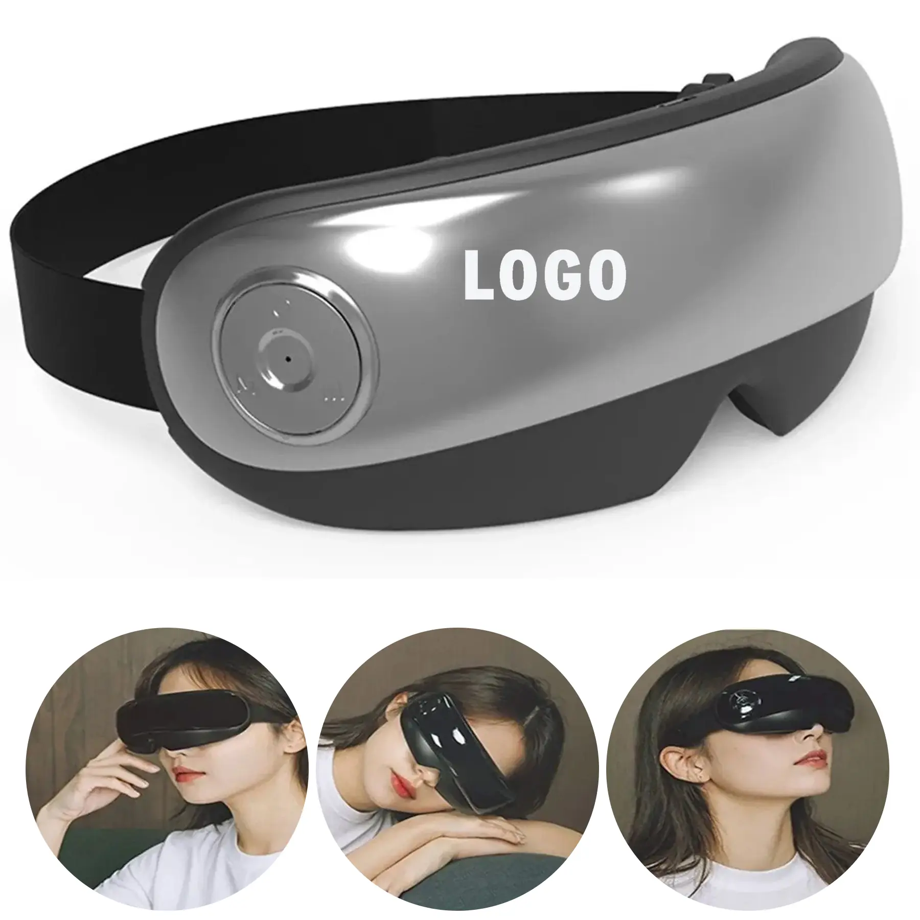 Eye Massager Mask Portable Rechargeable Vibration Relaxation Tool 2