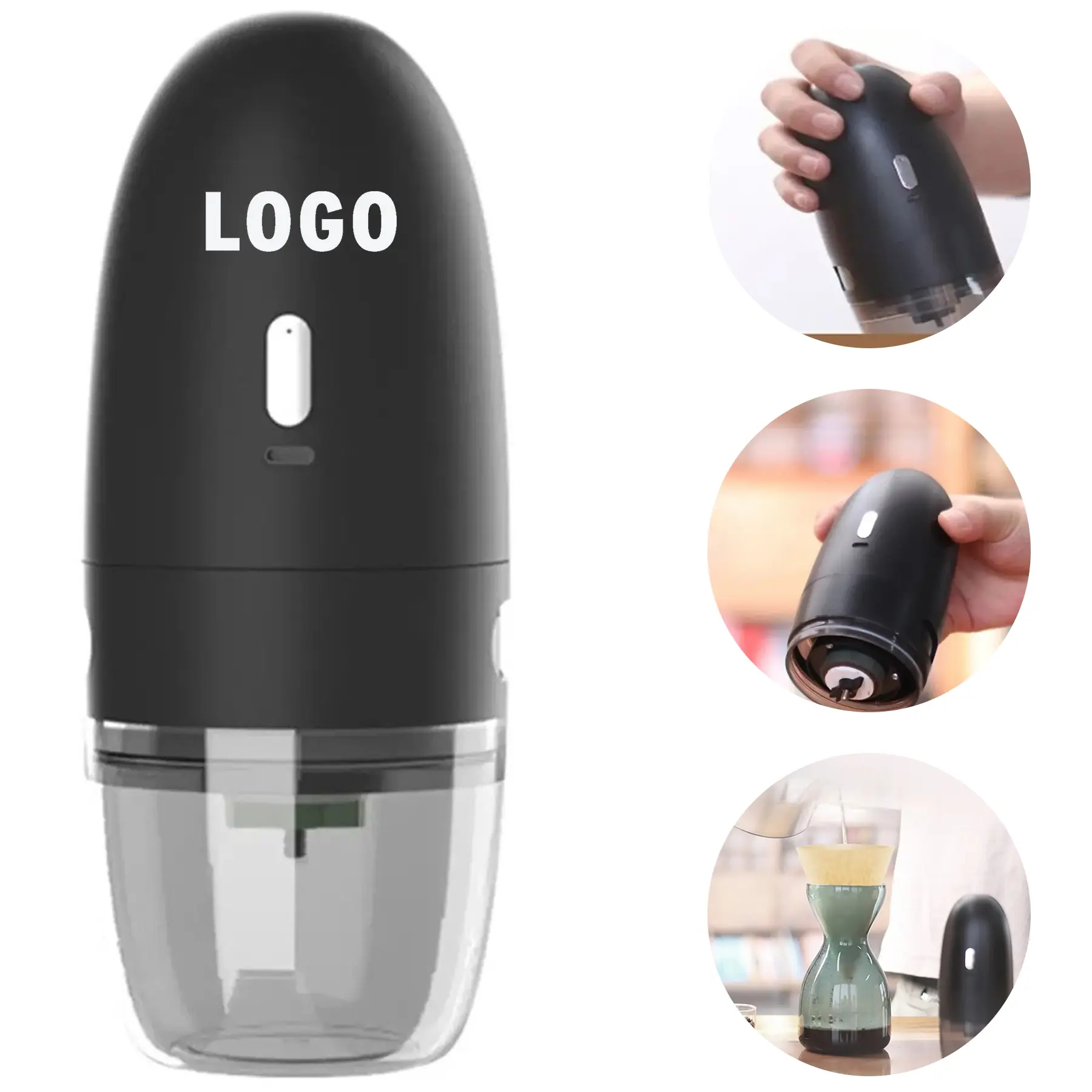 Cordless Coffee Bean Grinder With USB Charging 2
