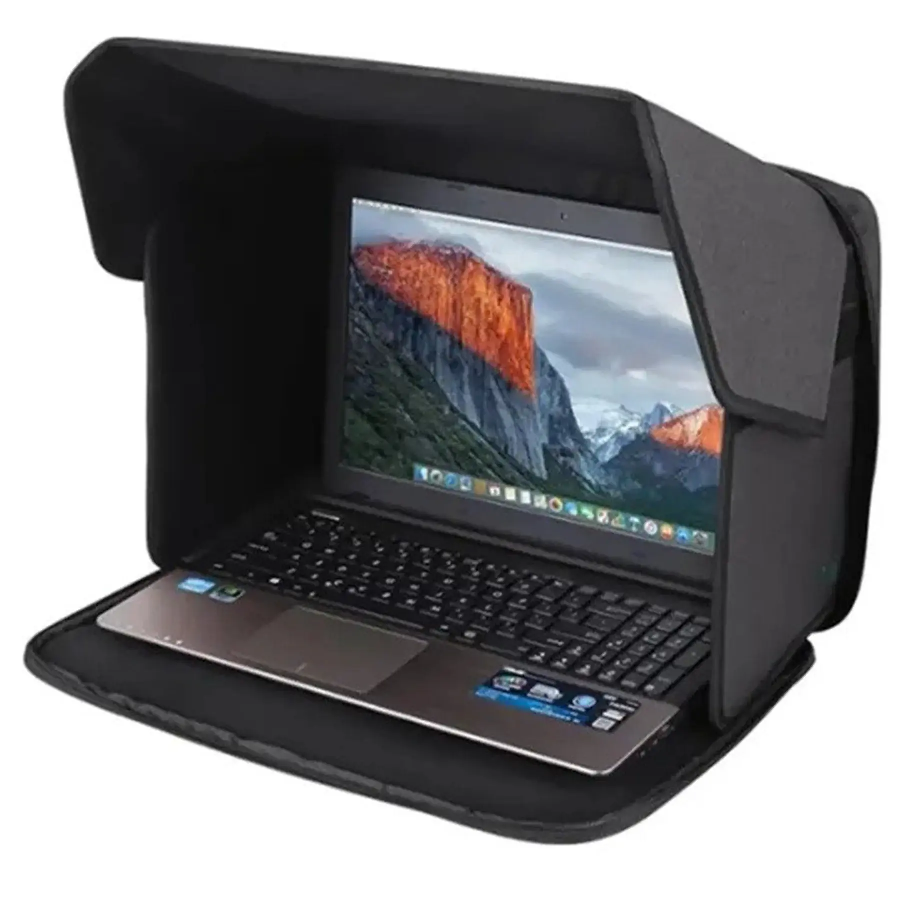 Portable Laptop Privacy Sun Shade Foldable Cover