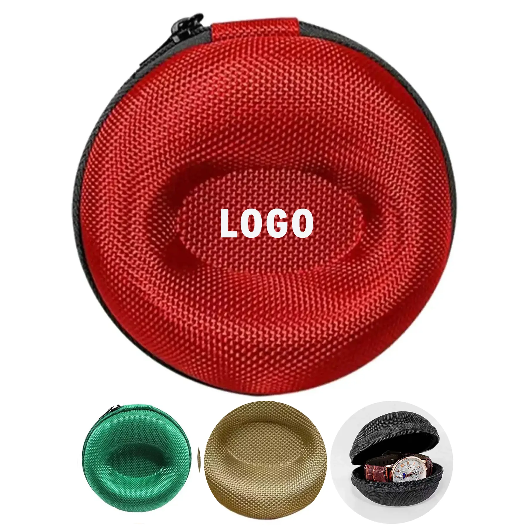 Custom Logo Travel Watch Protective Pouch 2