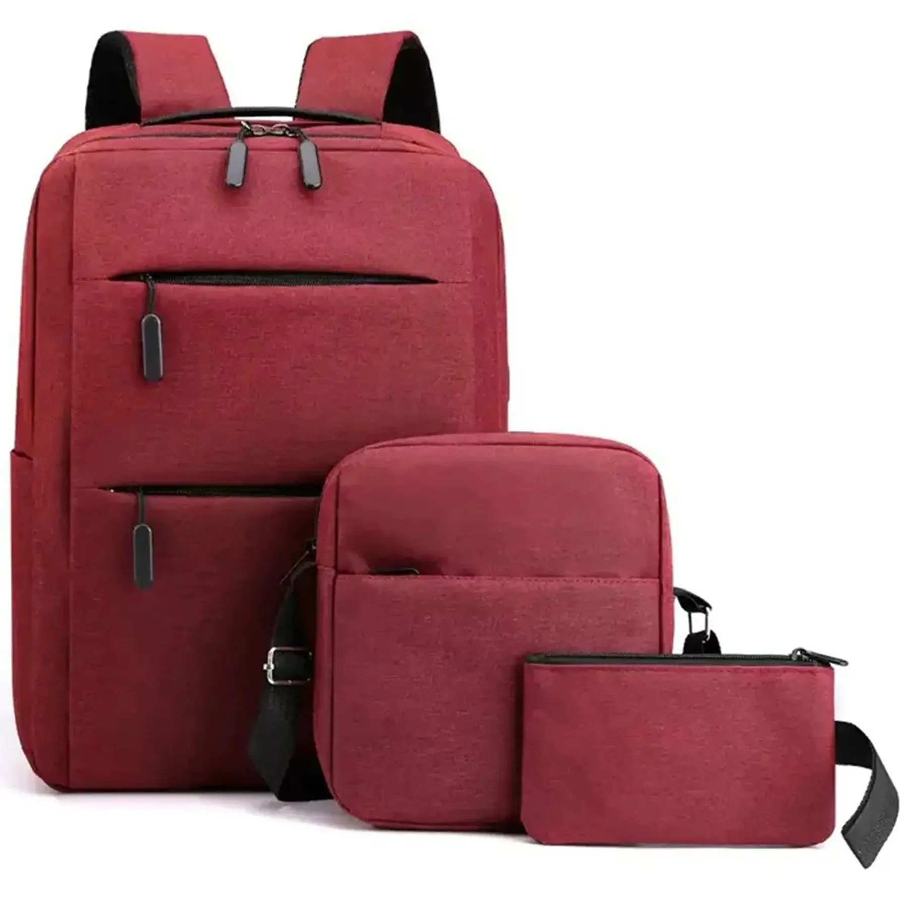 USB Charging Backpack Trio Business School