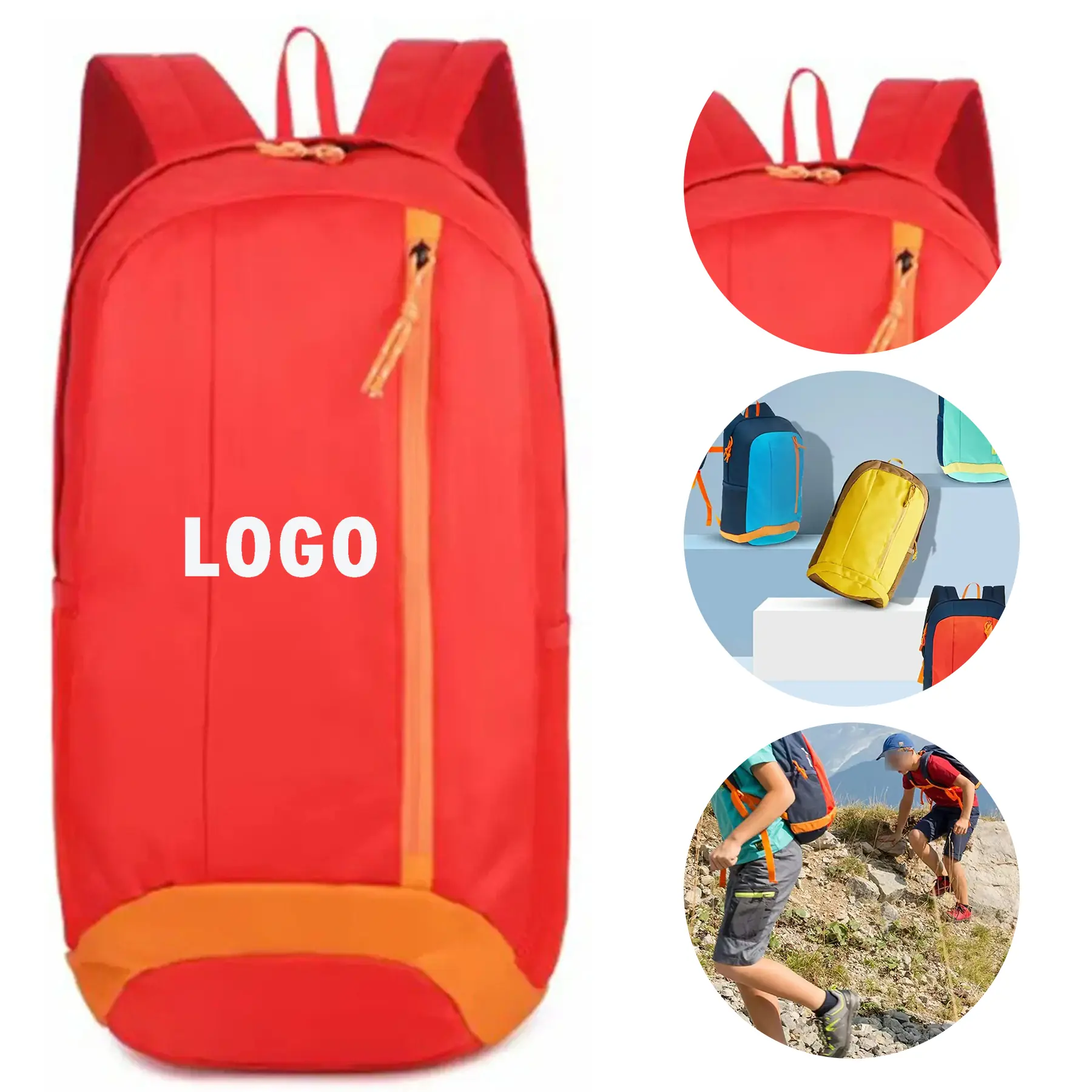 Compact Youth Outdoor Hiking Daypack 2