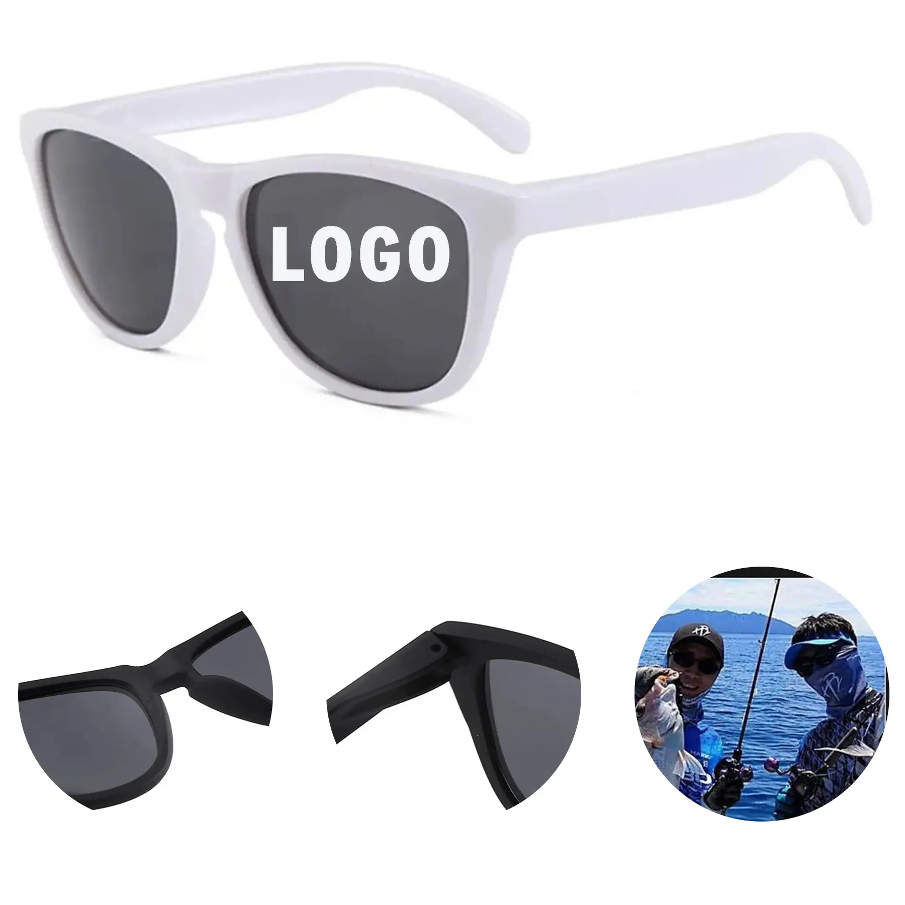 Eco Friendly Polarized Sunglasses Recycled Plastic UV Protection 2
