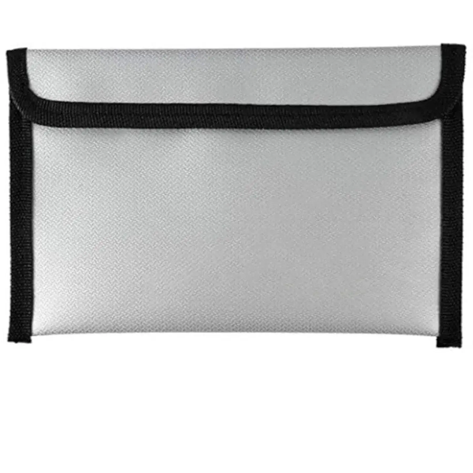 Fireproof Waterproof Document Bag Secure Flap Zipper Closure