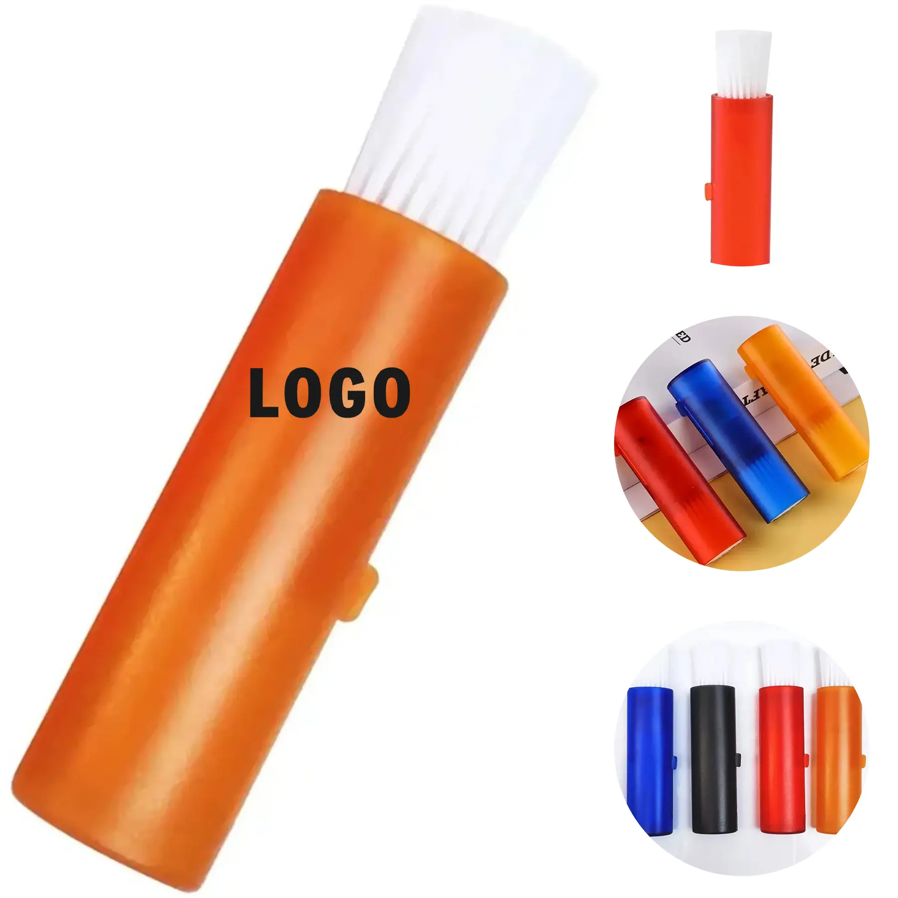 Retractable Keyboard Cleaning Brush Portable Plastic Dust Remover 2