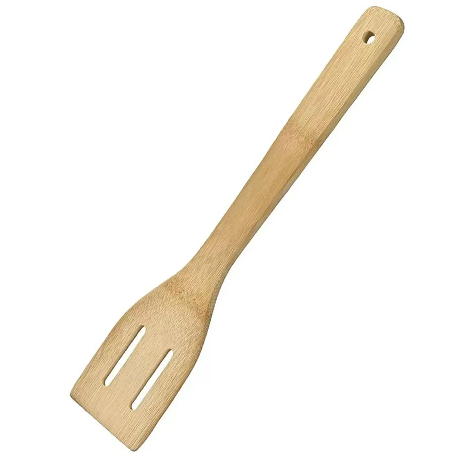 Sustainable Bamboo Kitchen Utensil Set Spatulas Spoons Mixing Serving Eco Friendly Cooking Tools