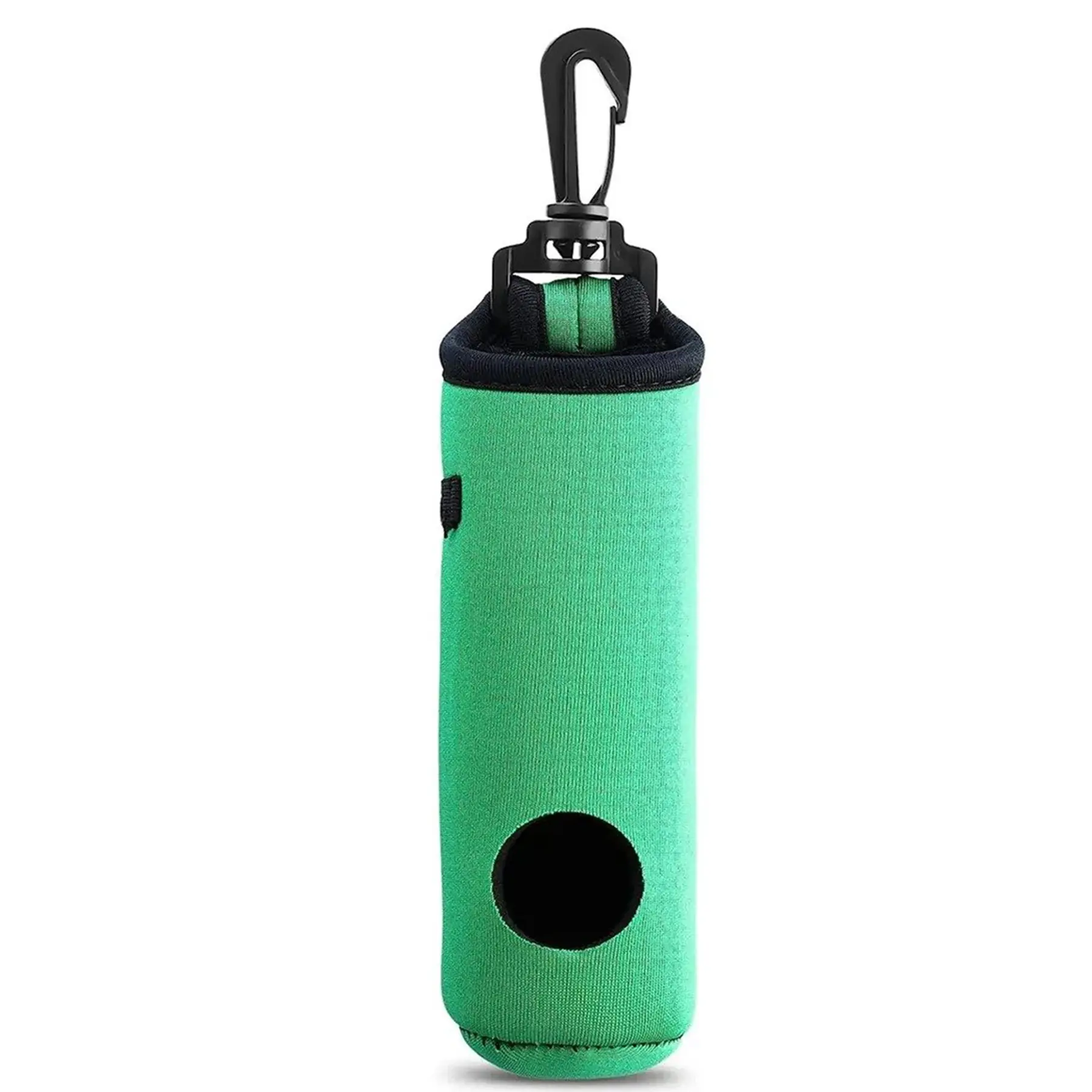 Soft Neoprene Golf Ball Pouch Tee Holder Clip Carrier