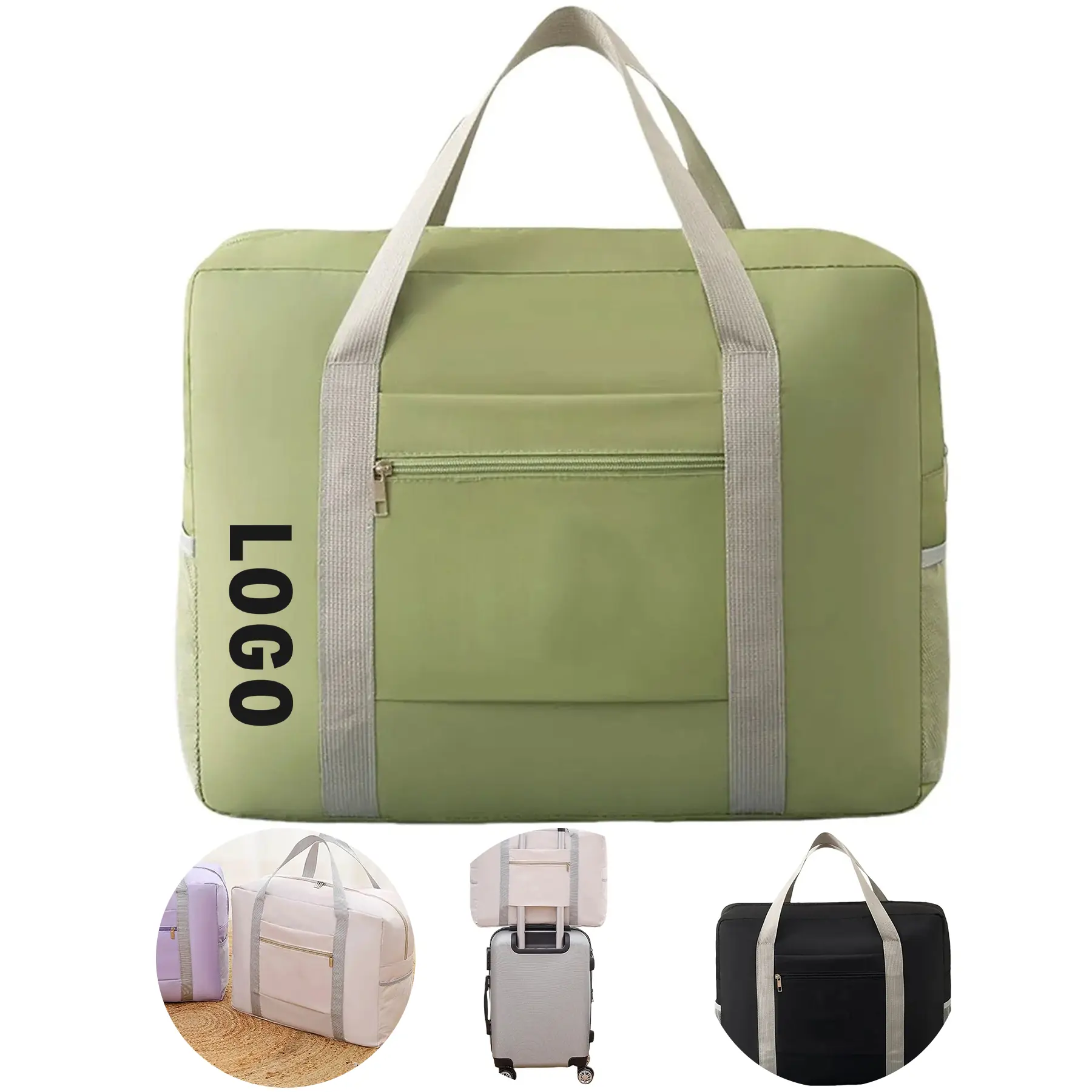Compact Foldable Travel Tote for Airline Carry-on 2