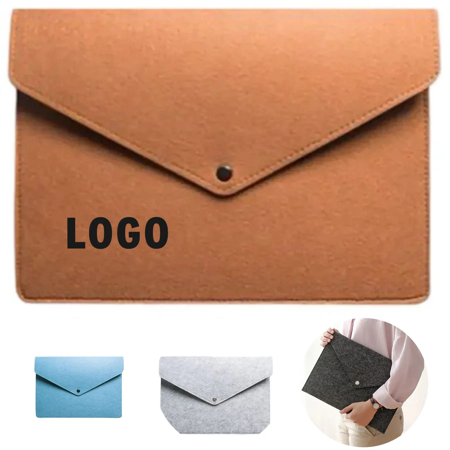 Felt Expanding File Portfolio Case 2
