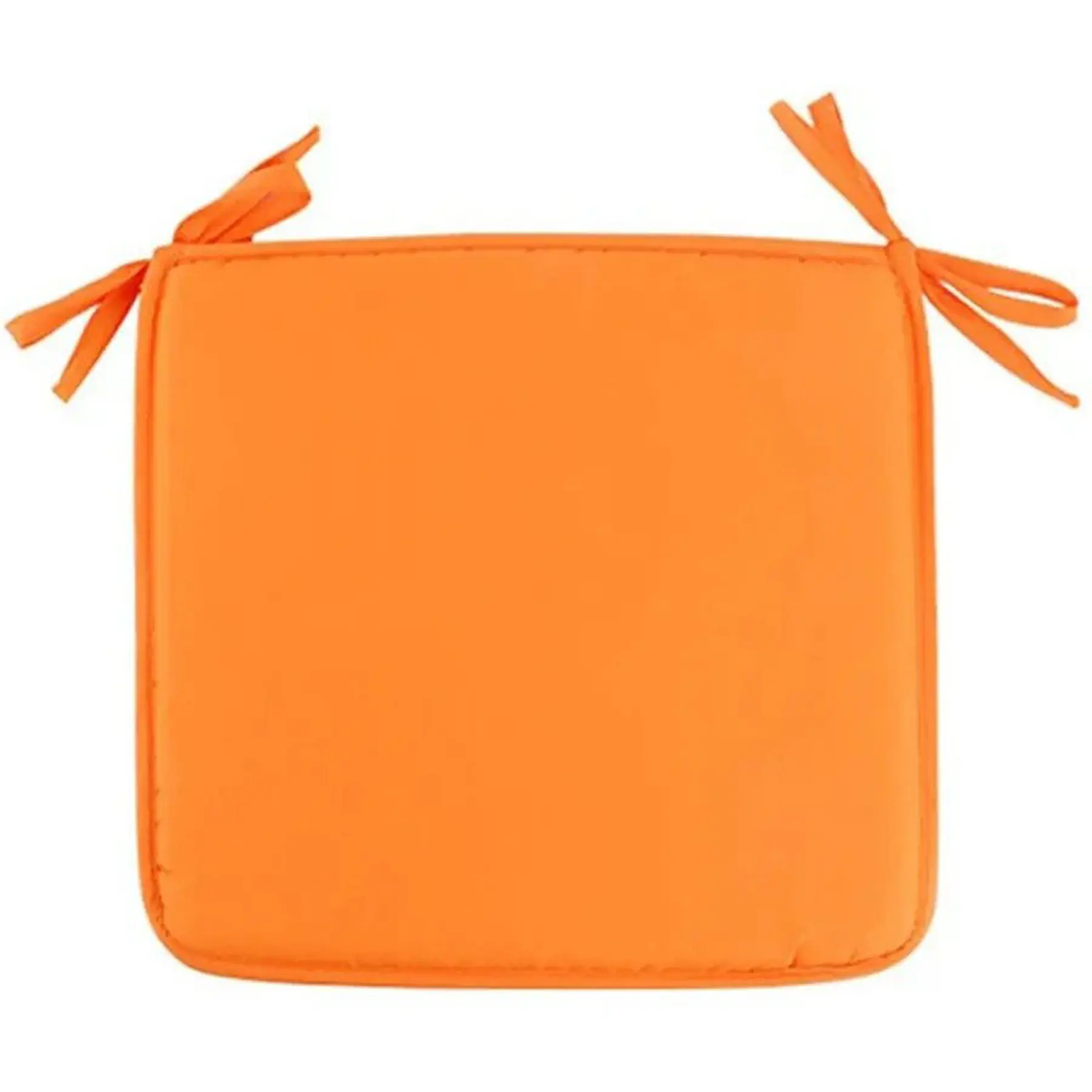 Square Seat Cushions Tie Straps Dining Kitchen Office