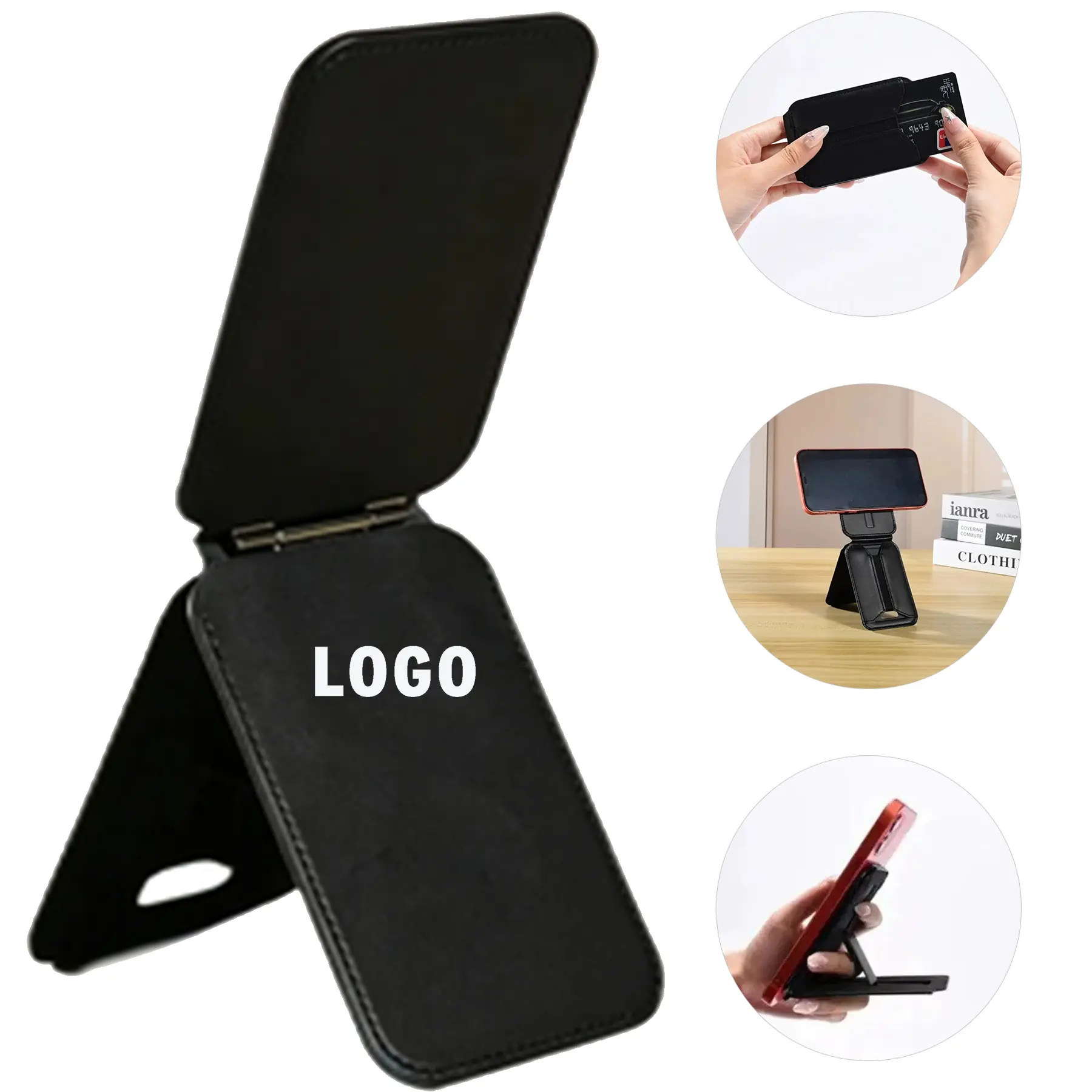 Multifunction Magnetic Card Wallet Phone Grip 2