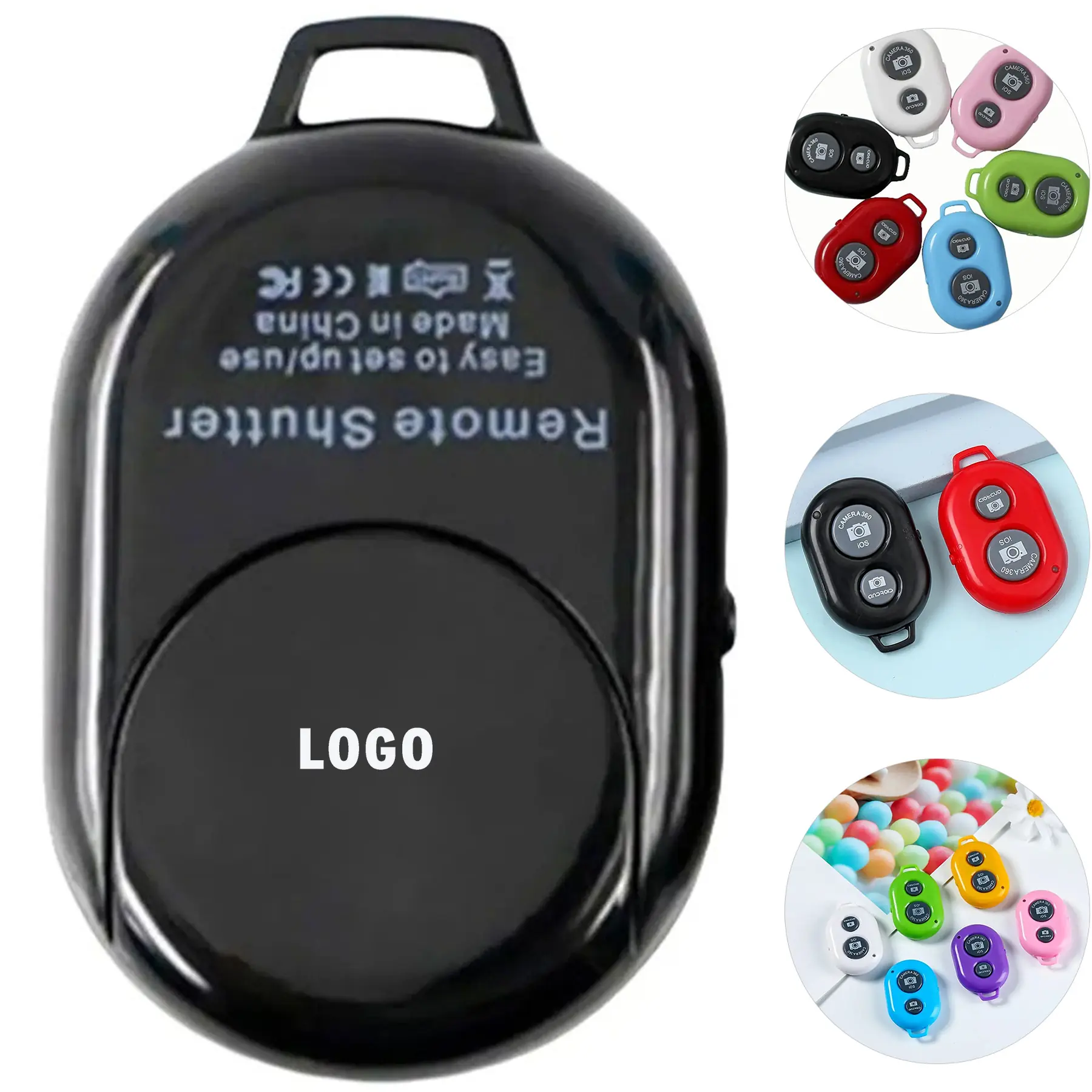 Bluetooth Wireless Smartphone Camera Remote Shutter 2