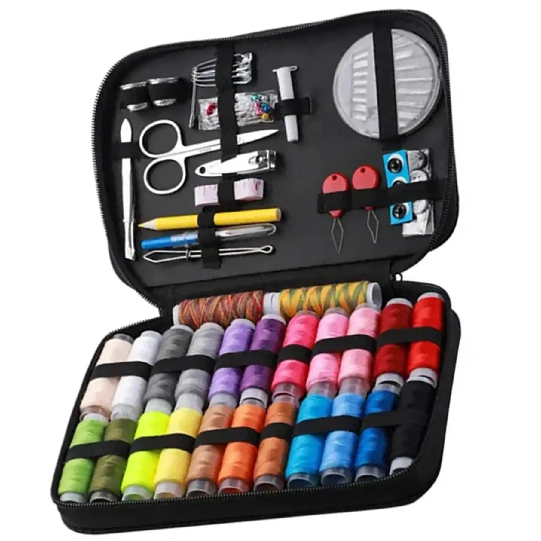 Beginners Sewing Set Needles Thread Organizer Case
