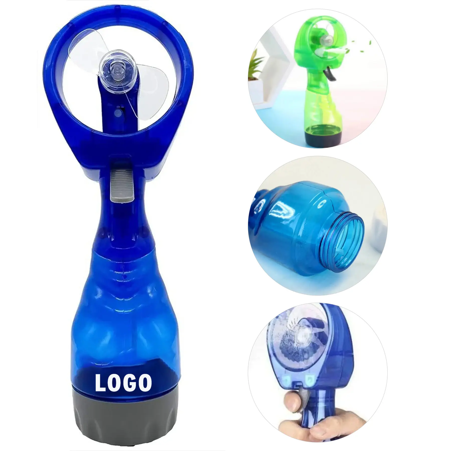 Handheld Mist Fan Portable Cooling Sprayer Atomizer 2