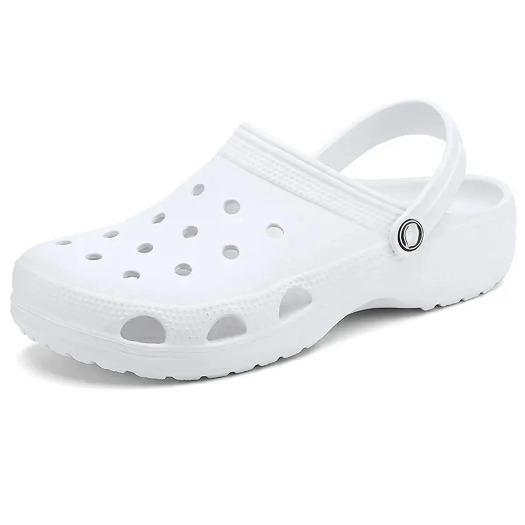 Unisex Lightweight Water-Resistant Pool Slippers with Non-Slip Tread