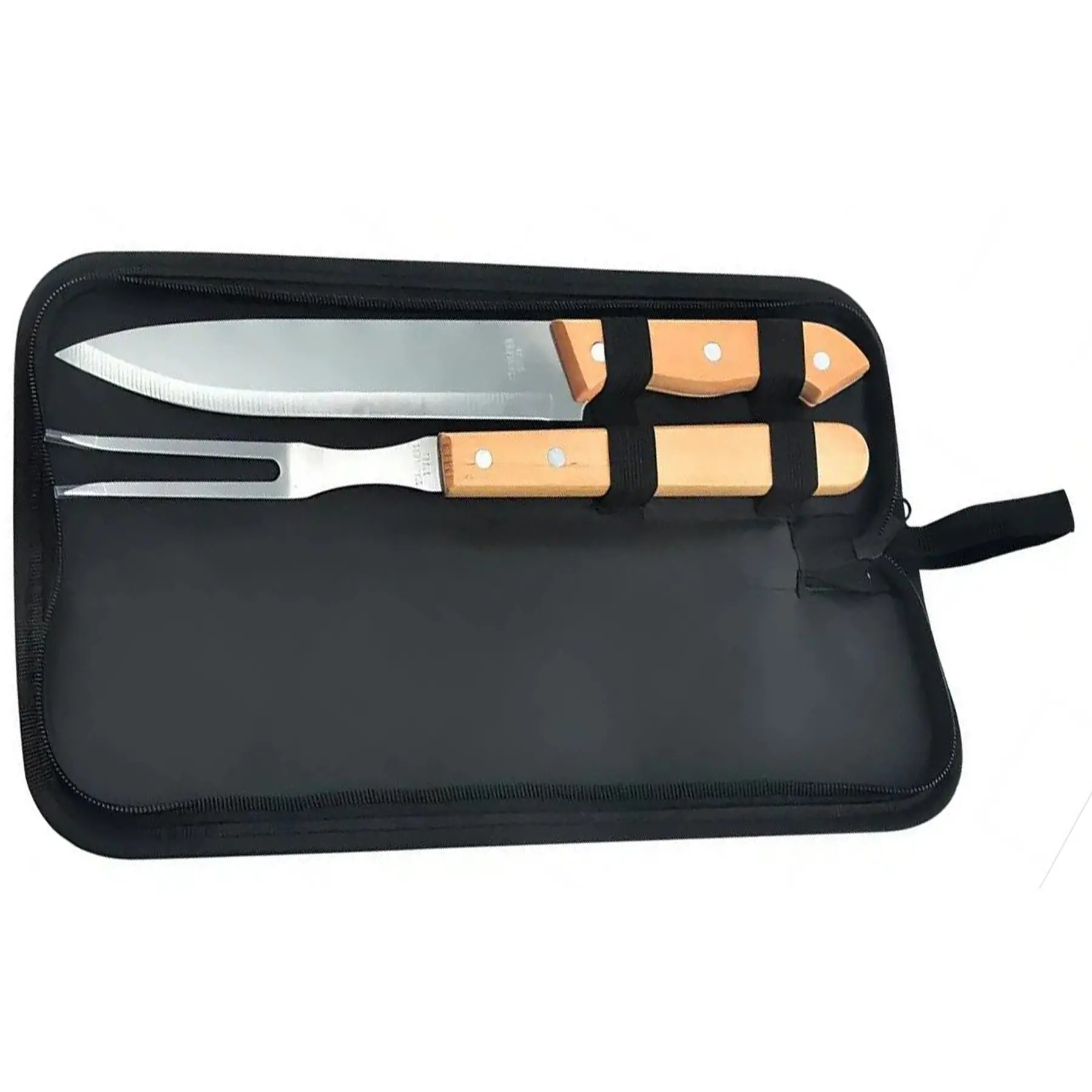 BBQ 2 Piece Stainless Steel Grilling Utensil Set Knife Fork