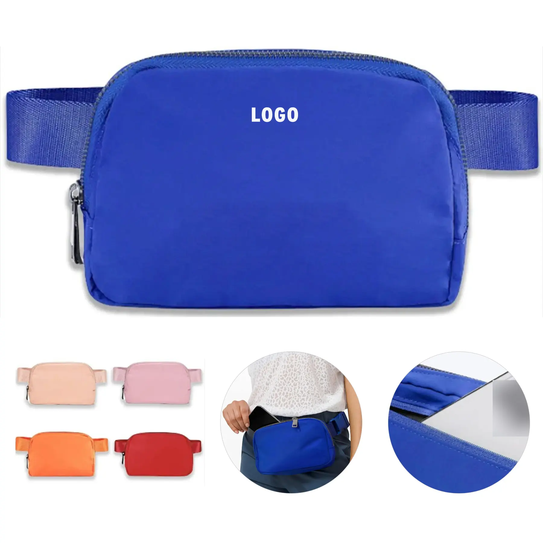Water Resistant Multiway Crossbody Sling Waist Belt Pack 2