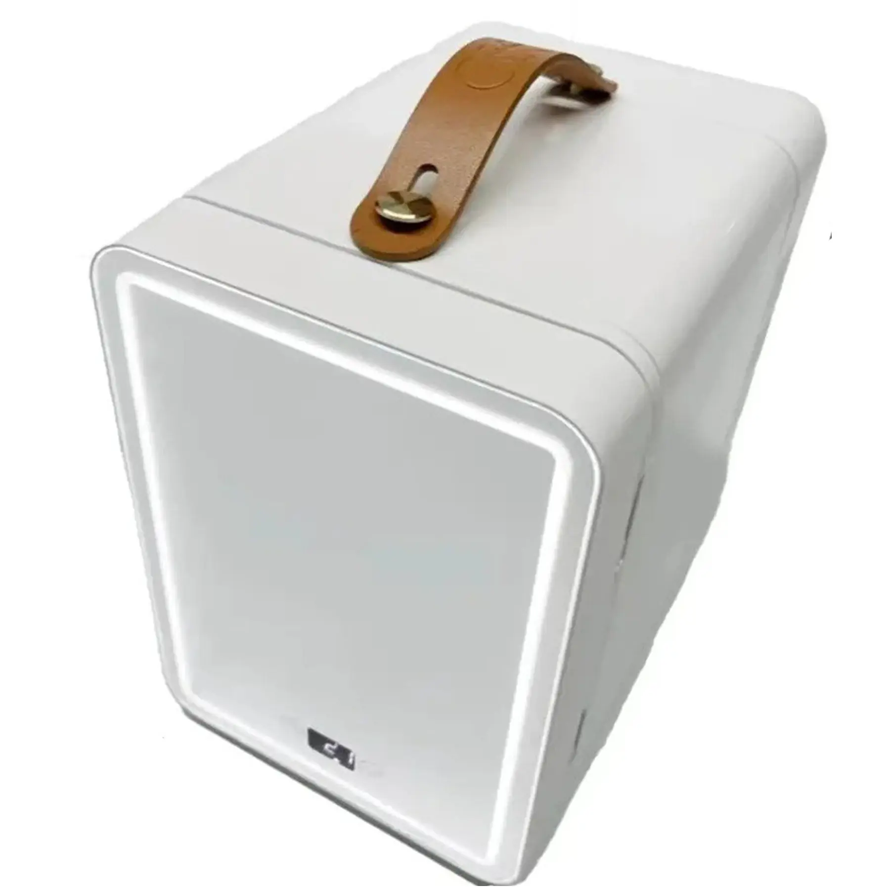 Compact LED Mirror Beauty Fridge 4 Liter