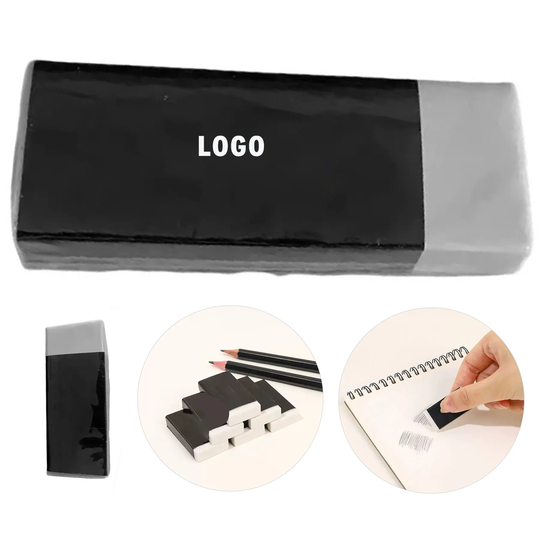 Custom Logo Eraser Bulk Promotional Gift 2